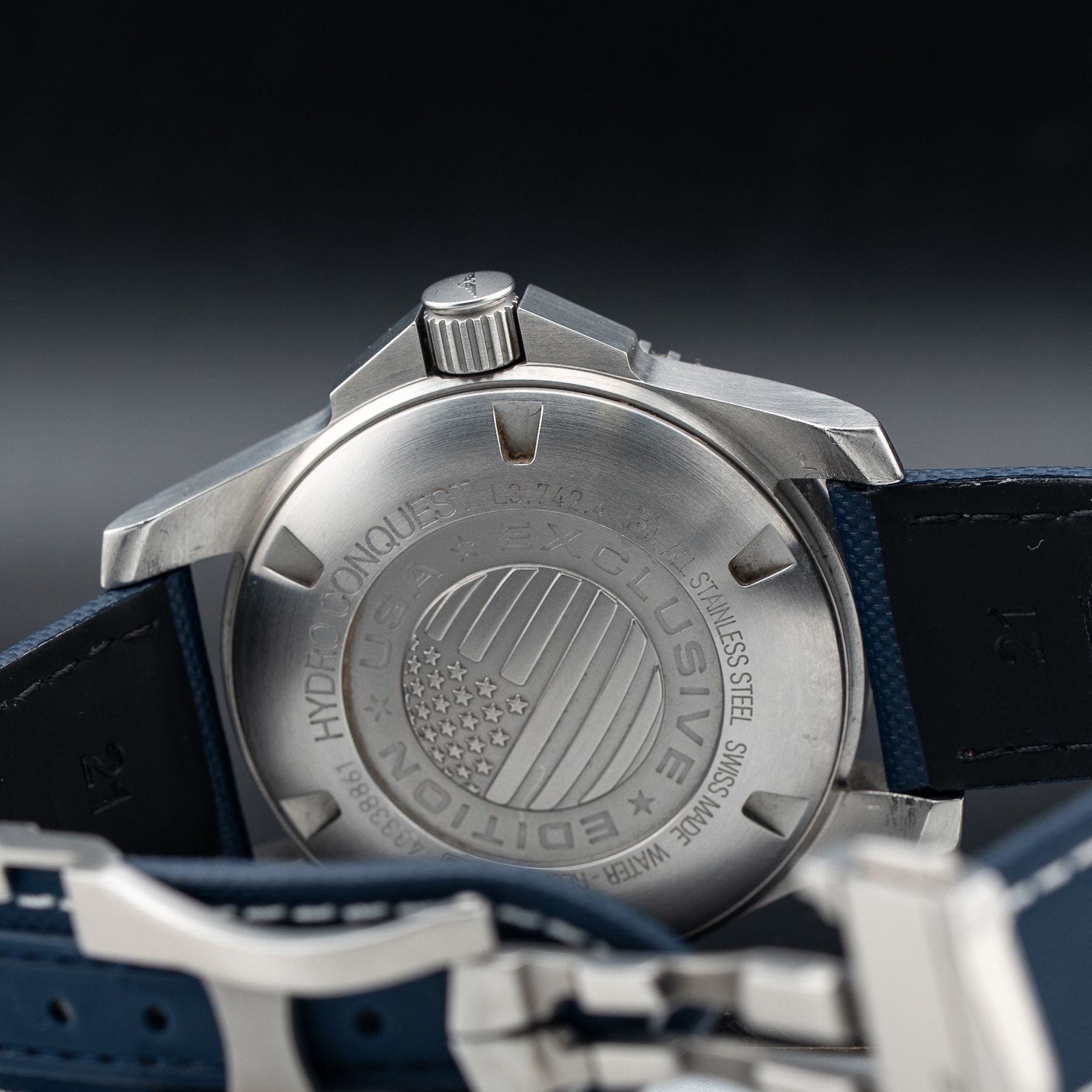 Longines Hydroconquest Blue Dial L3.742.4.98.6