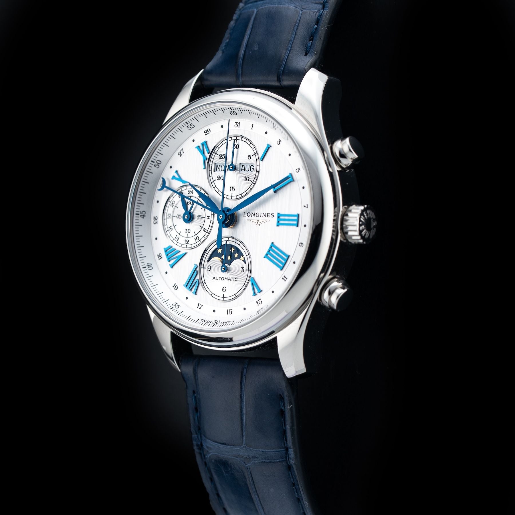 Longines L2.773.4.71.2 Master Collection 42mm Silver Dial