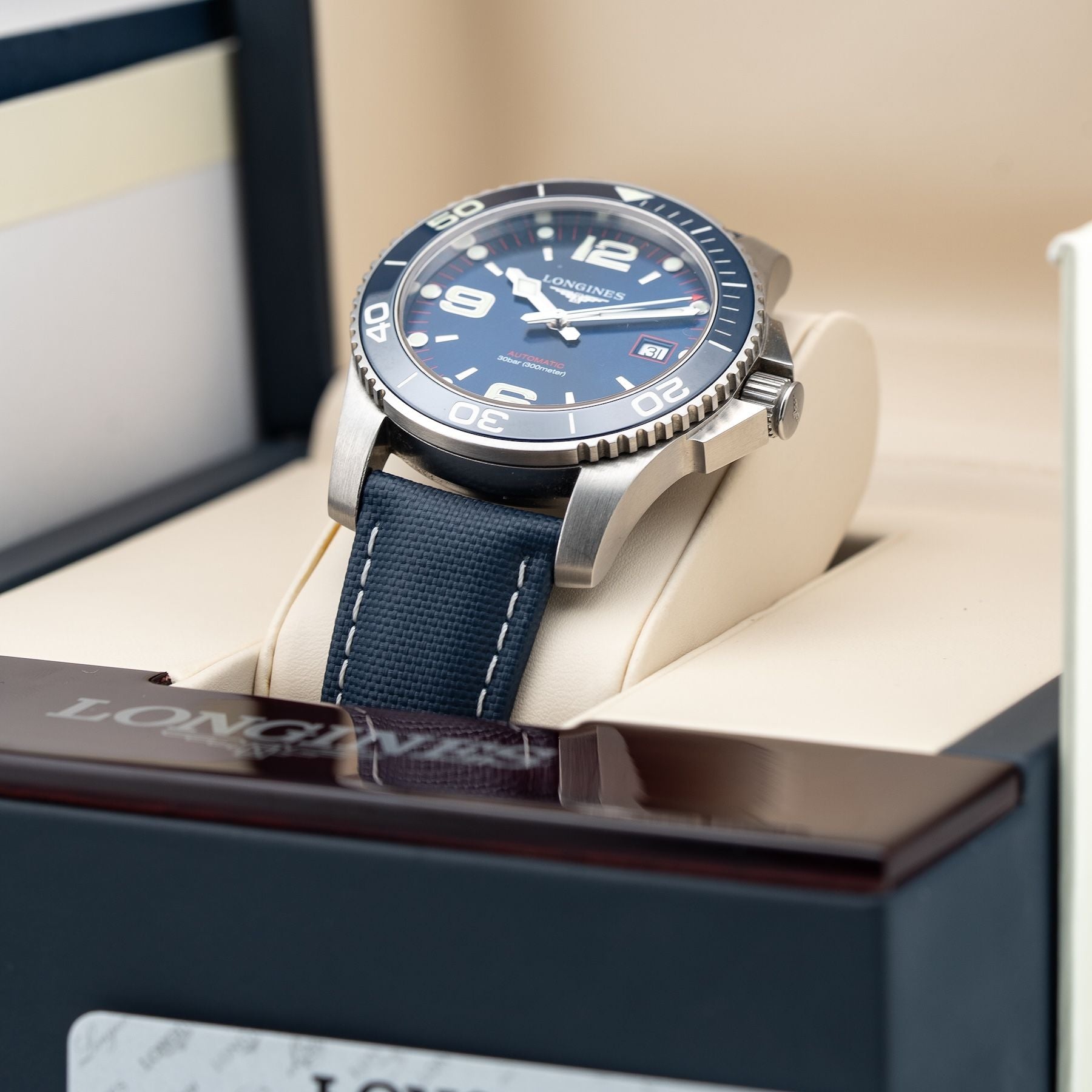 Longines Hydroconquest Blue Dial L3.742.4.98.6