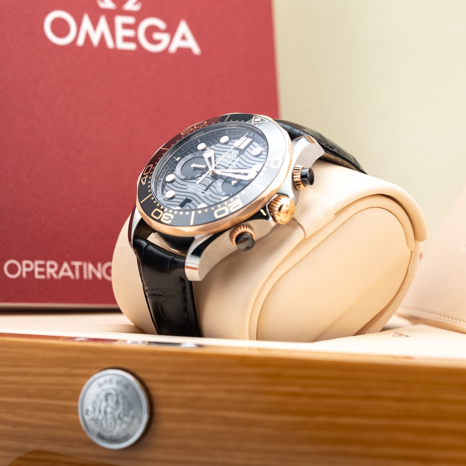 Omega 210.22.44.51.01.001 Seamaster Diver 300M Master Chronometer Steel and Gold