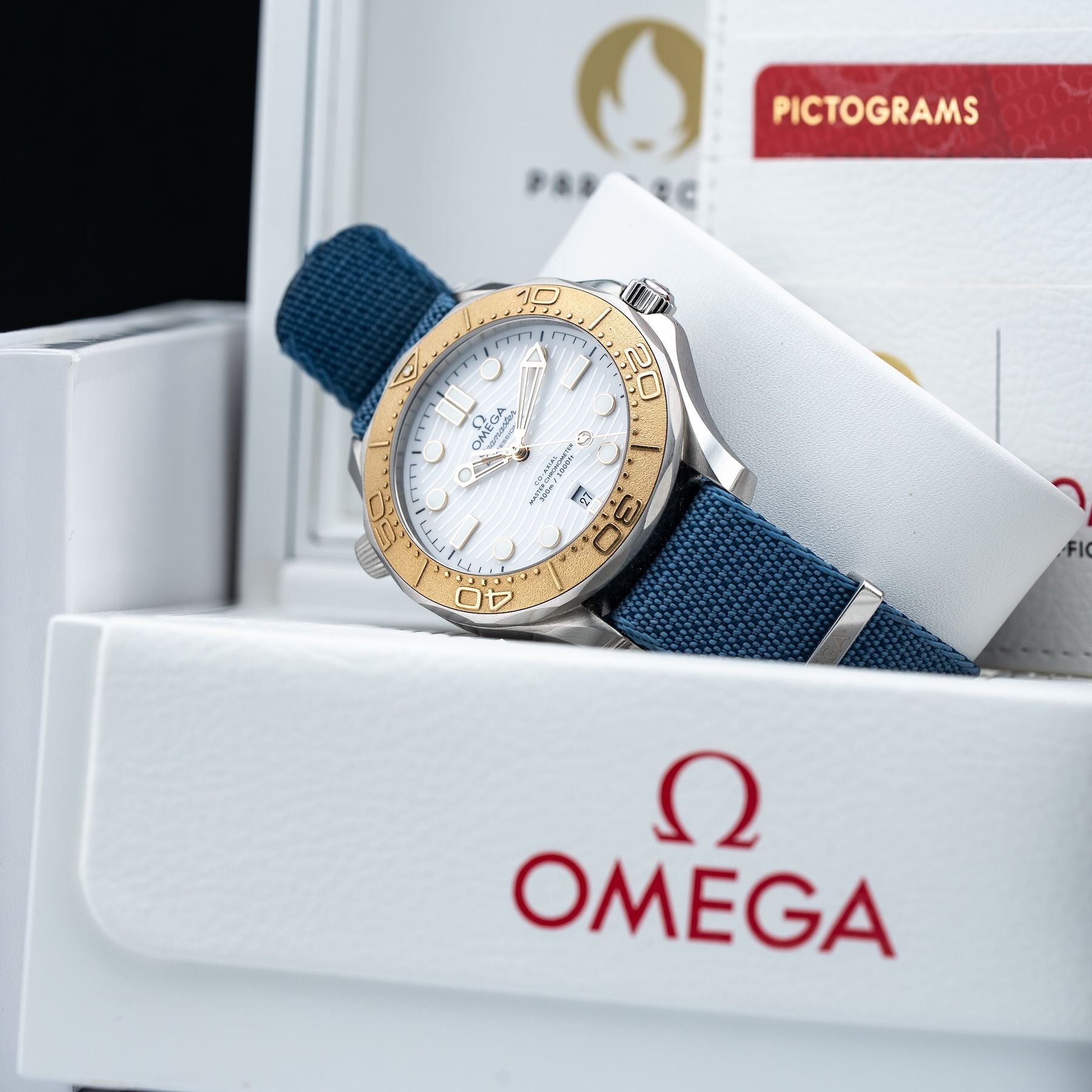 Omega 522.21.42.20.04.001 Seamaster Diver 300M Paris 2024