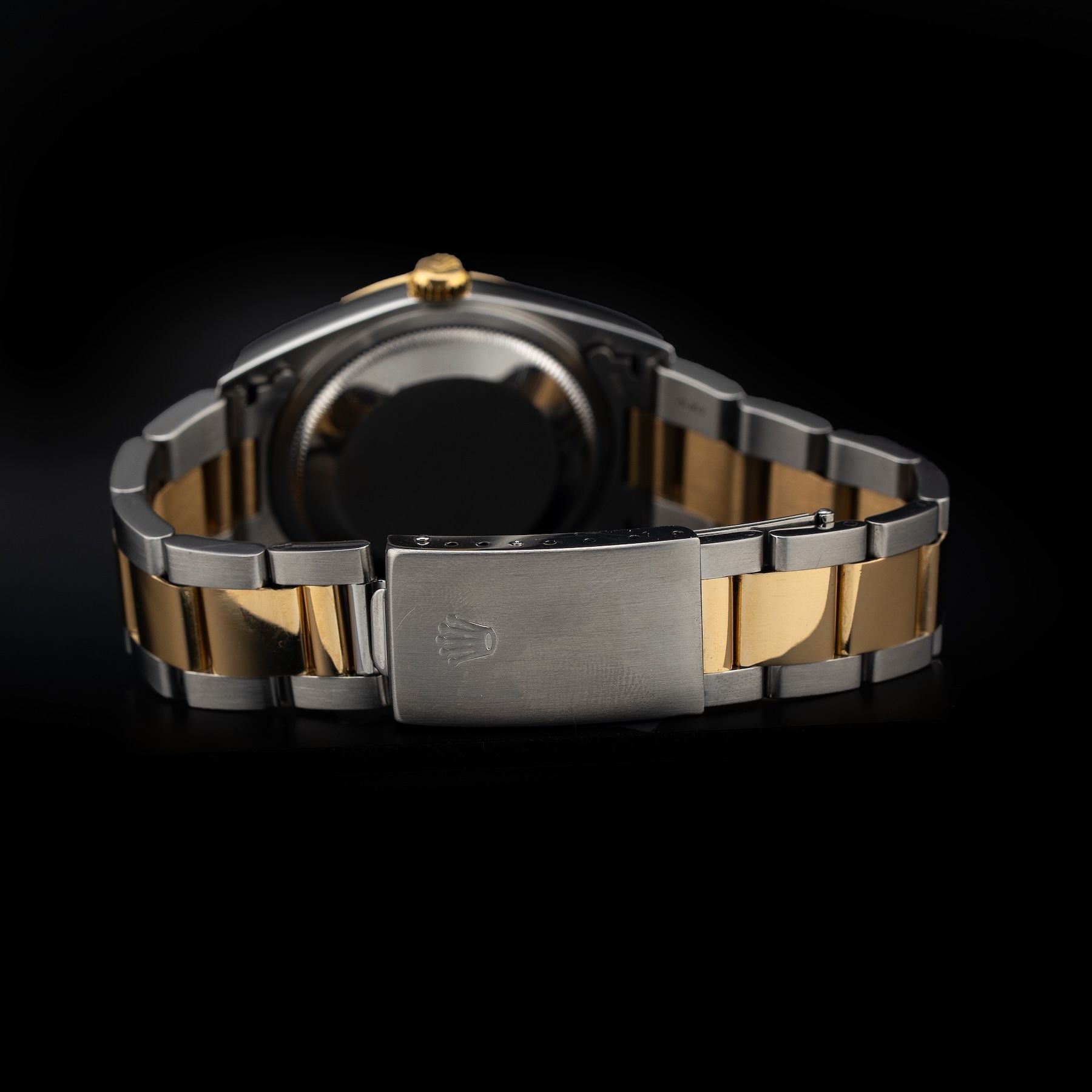 Rolex R16233 Datejust Stainless Steel & 18K Gold Slate Dial Roman