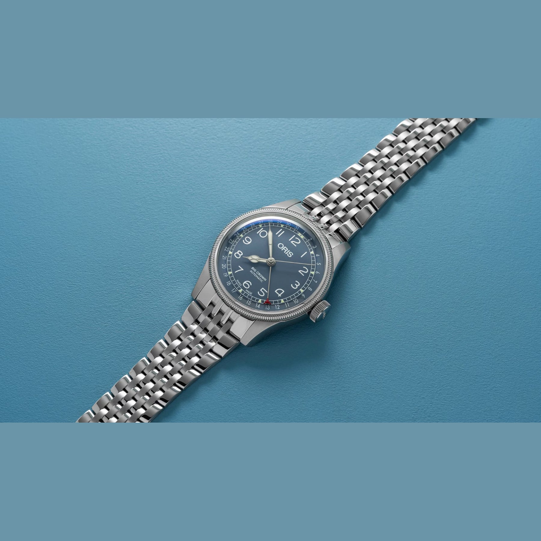 Oris 01 754 7785 4065-07 8 20 02 Big Crown Pointer Date