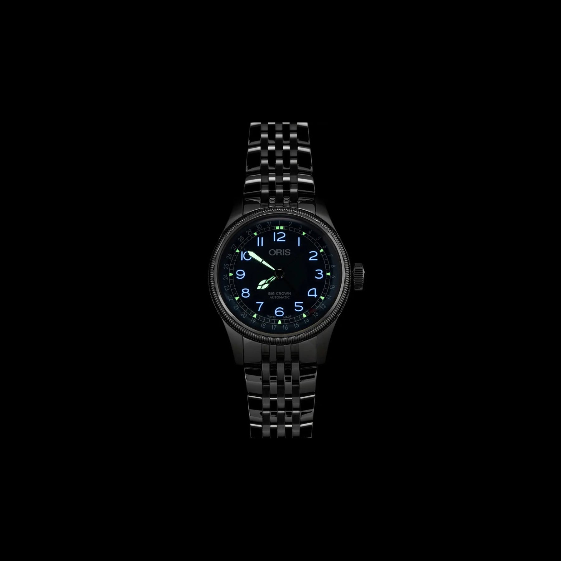 Oris 01 754 7785 4065-07 8 20 02 Big Crown Pointer Date