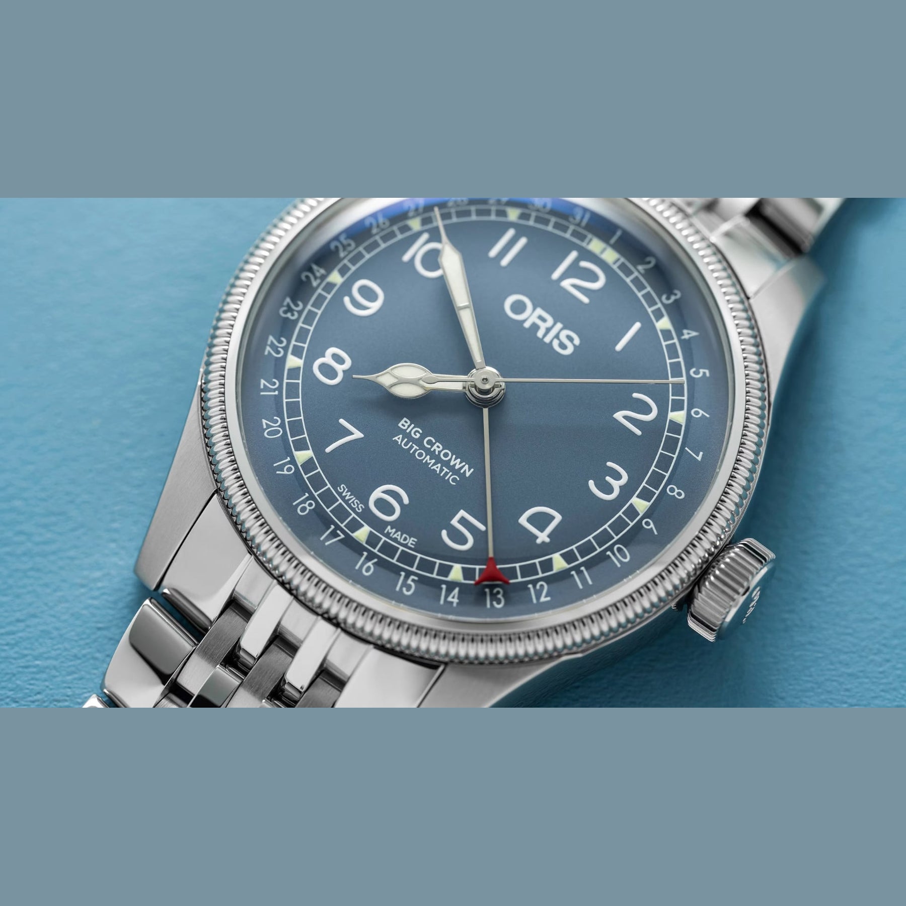 Oris 01 754 7785 4065-07 8 20 02 Big Crown Pointer Date