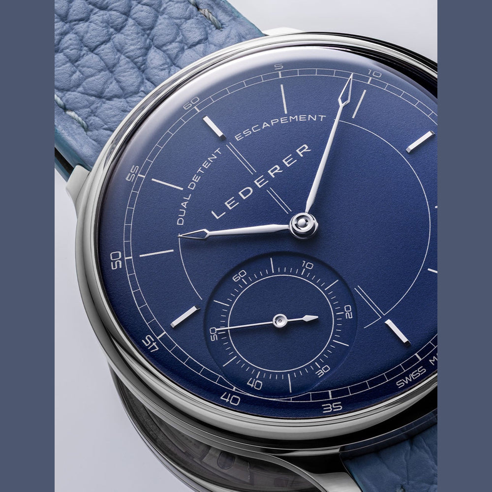 Lederer CIC 9016.60.210 Longitude Cobalt-Blue 39mm