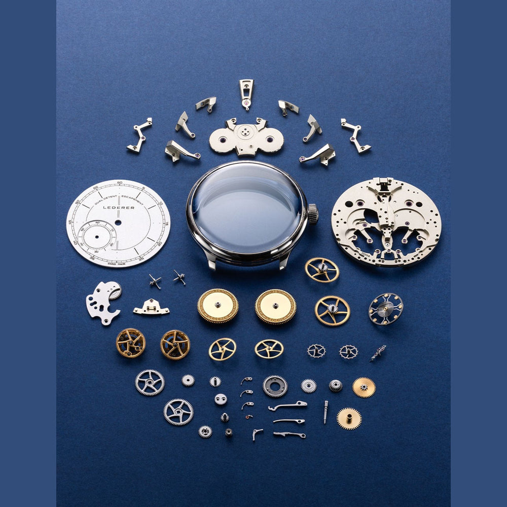 Lederer CIC 9016.60.210 Longitude Cobalt-Blue 39mm
