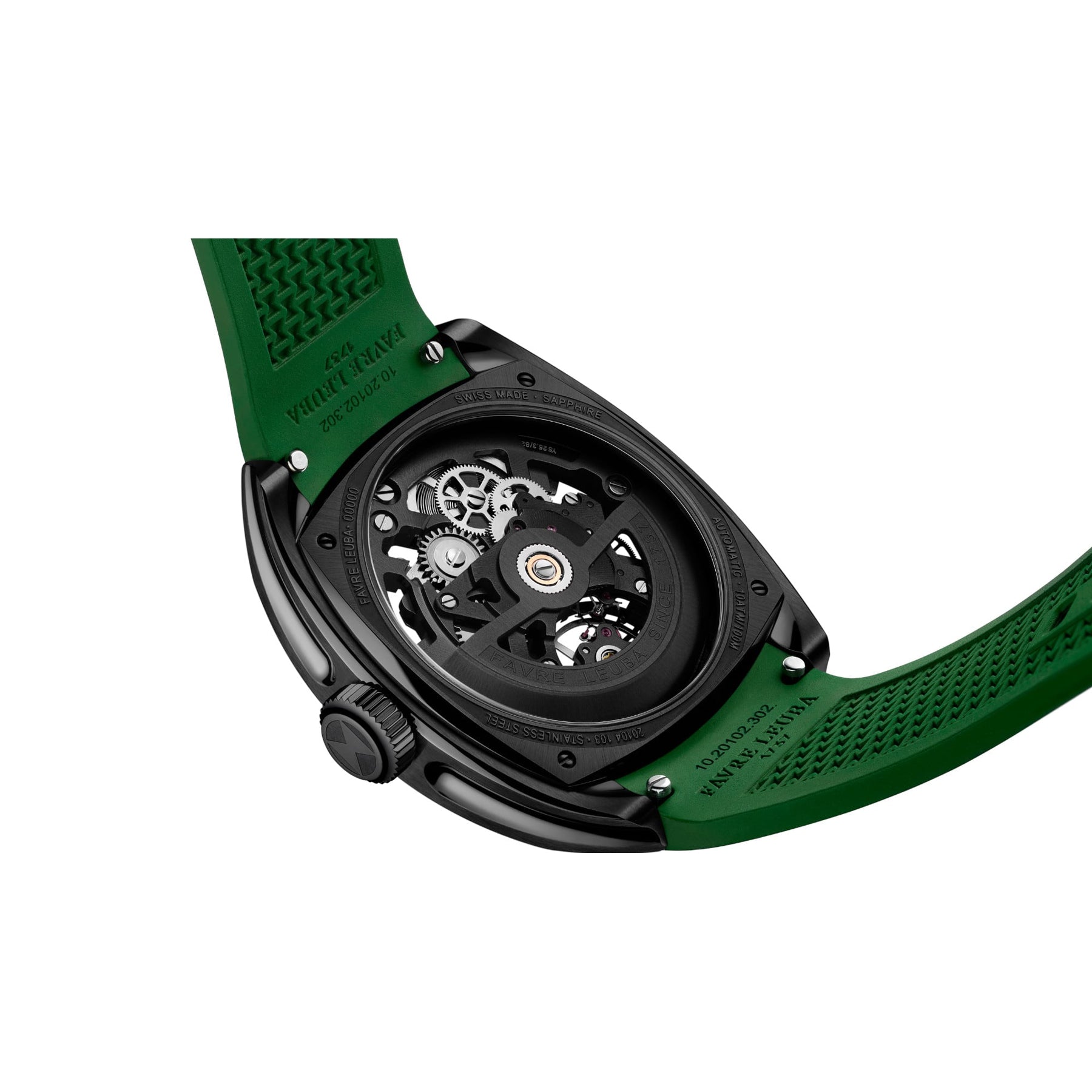 Favre Leuba 00.20106.105.03.303 Chief Skeleton Green