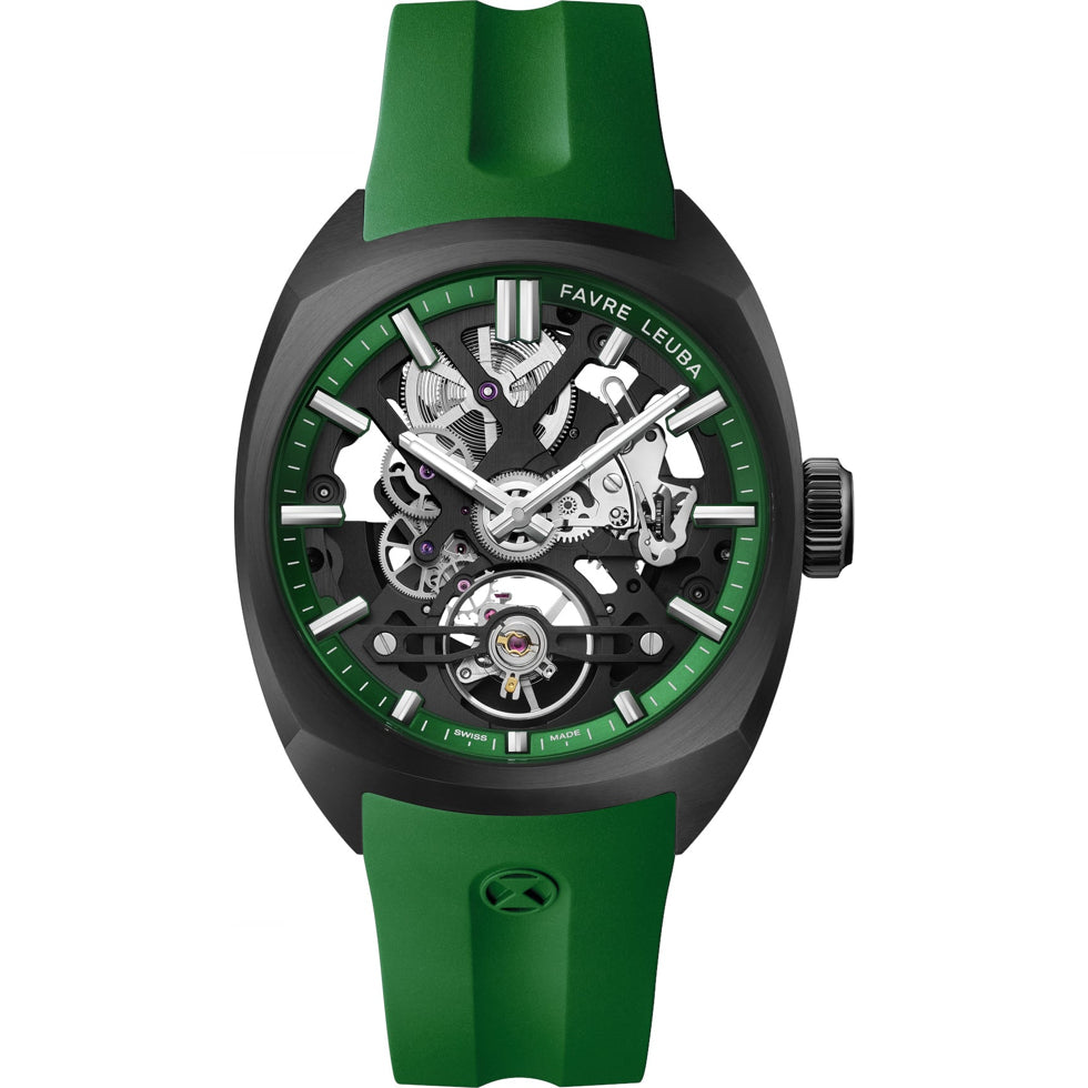 Favre Leuba 00.20106.105.03.303 Chief Skeleton Green