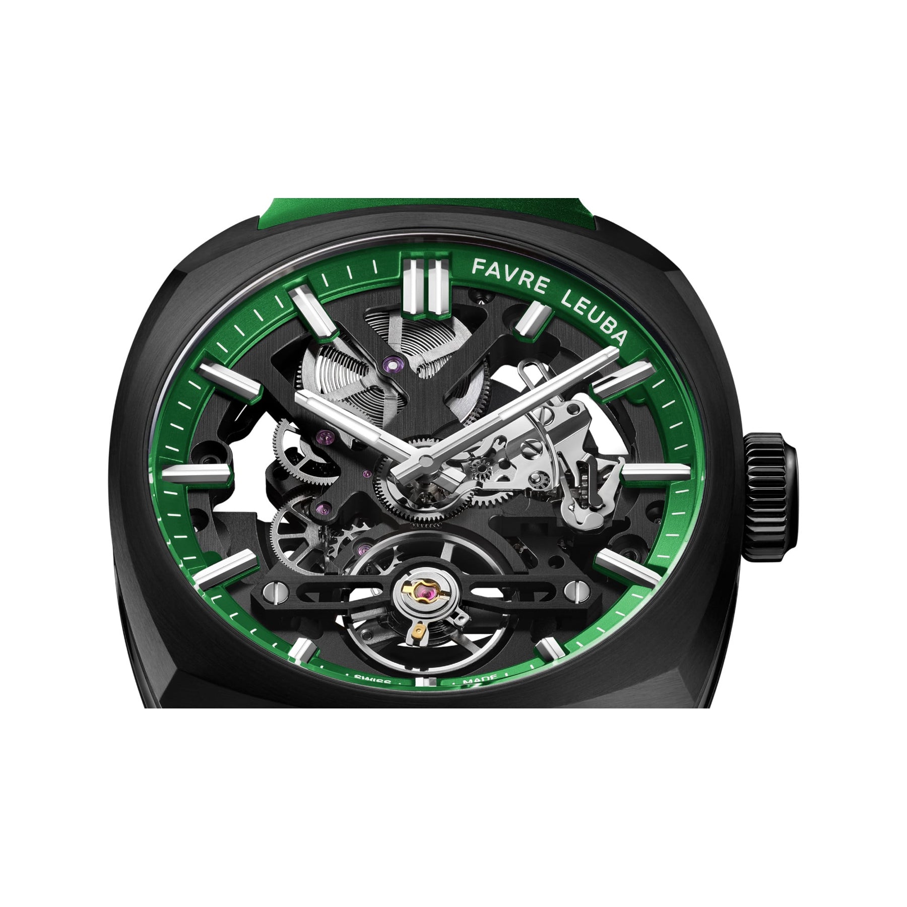 Favre Leuba 00.20106.105.03.303 Chief Skeleton Green