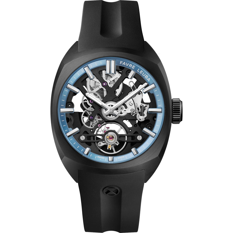 Favre Leuba 00.20106.105.04.301 Chief Skeleton Light Blue