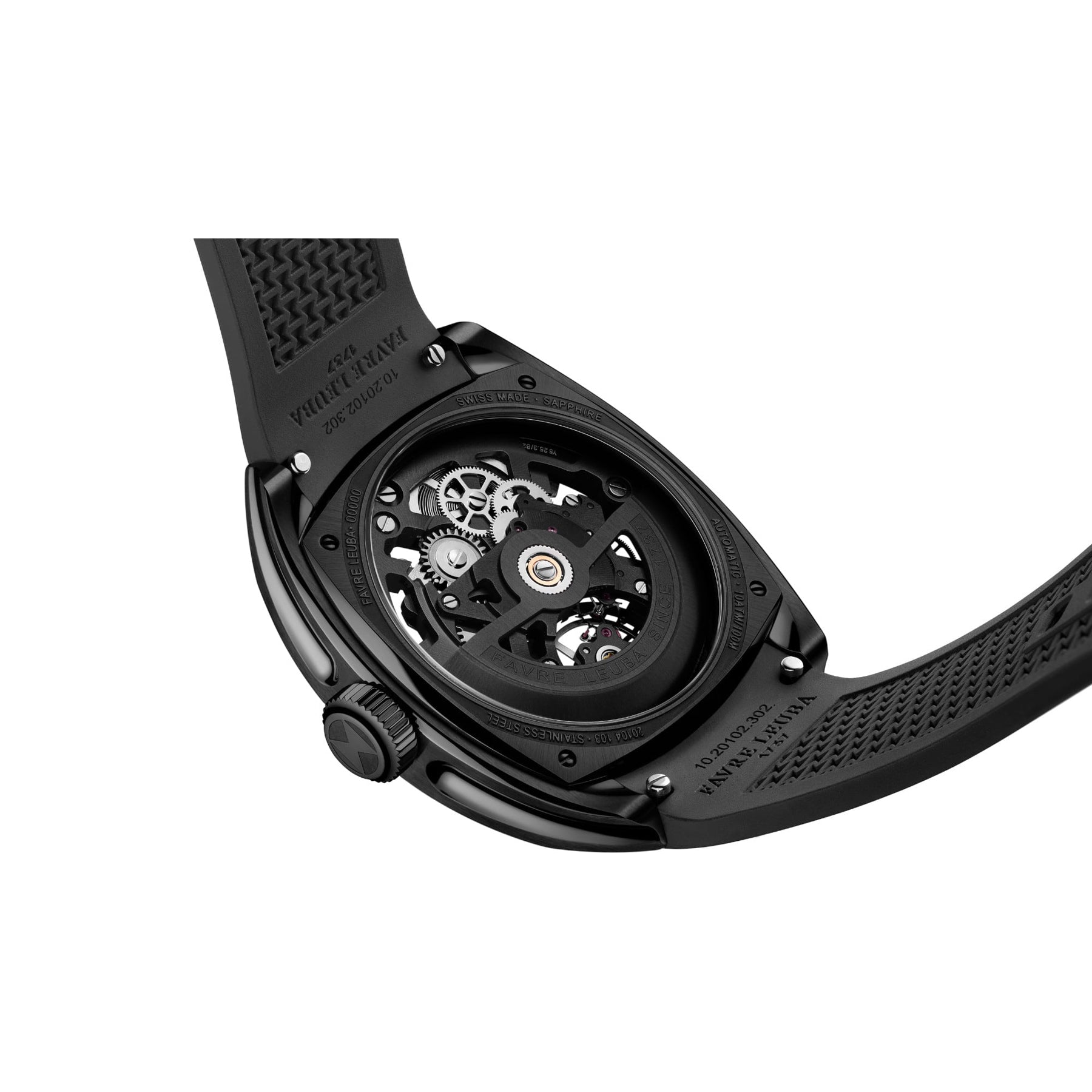 Favre Leuba 00.20106.105.06.301 Chief Skeleton Black
