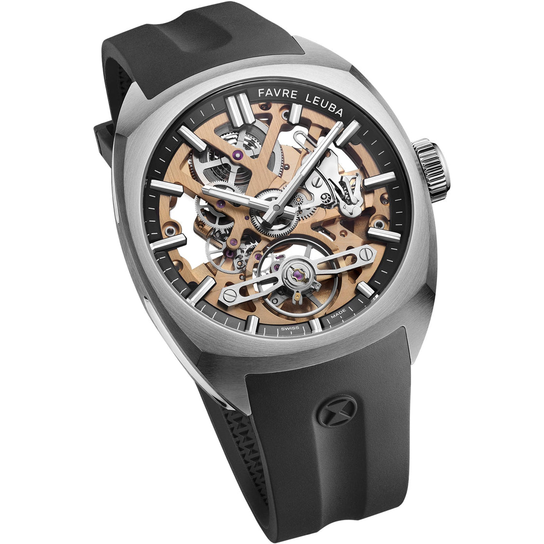 Favre Leuba 00.20105.103.01.301 Chief Skeleton Black