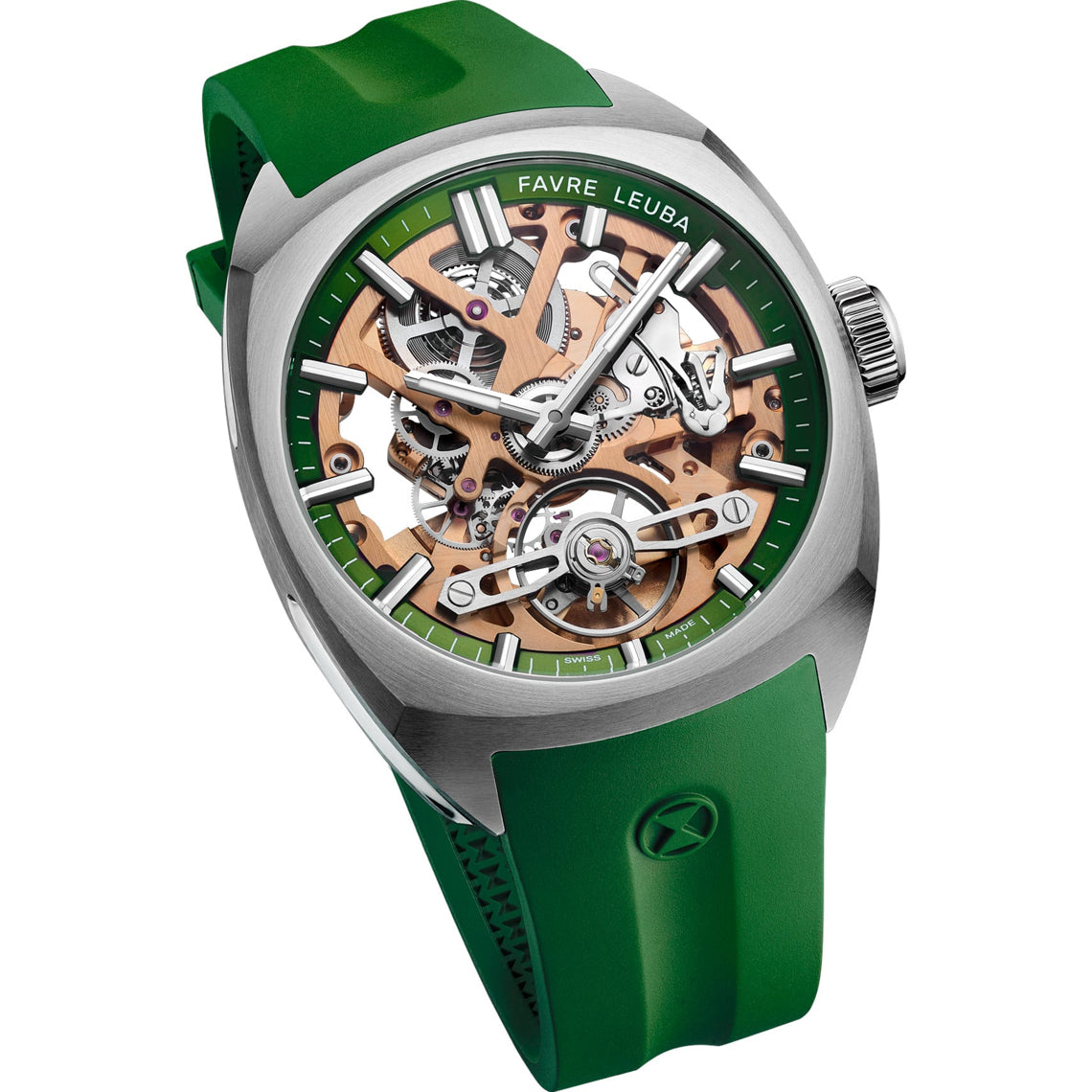 Favre Leuba 00.20105.103.03.303 Chief Skeleton Green