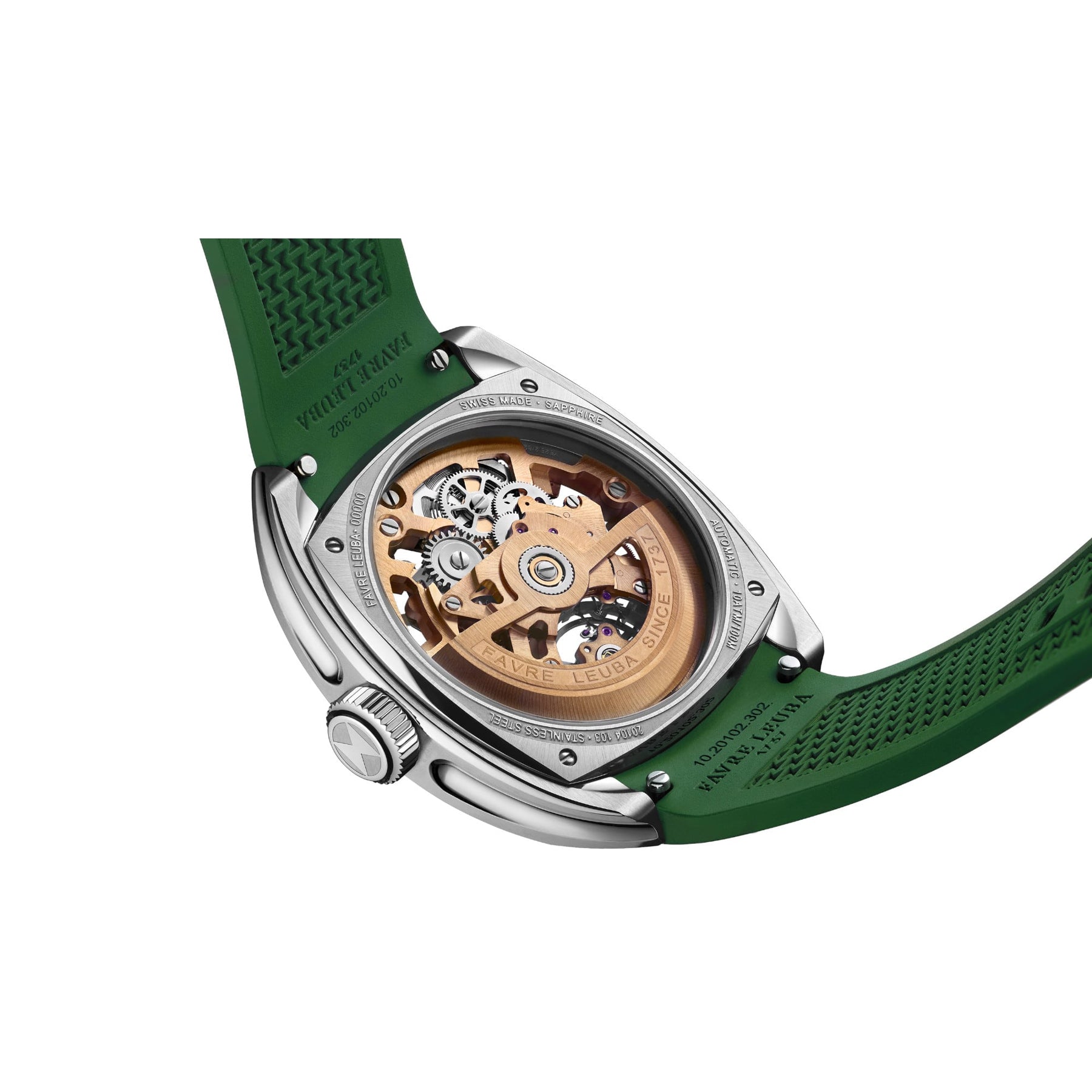 Favre Leuba 00.20105.103.03.303 Chief Skeleton Green