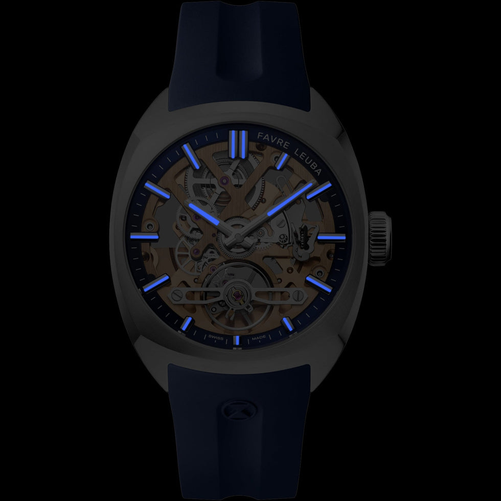 Favre Leuba 00.20105.103.02.302 Chief Skeleton Blue