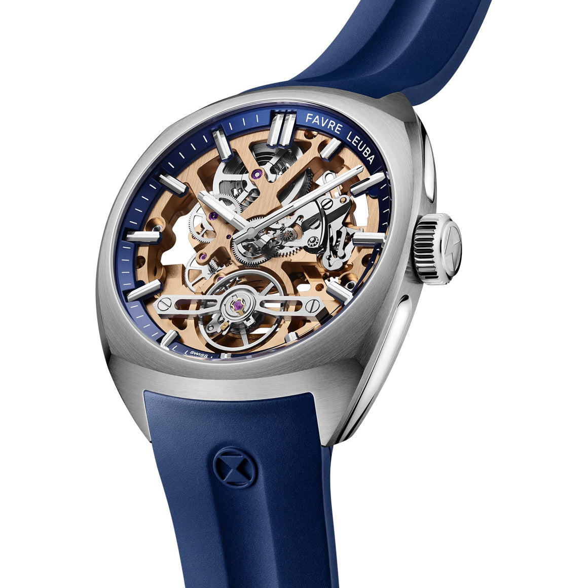 Favre Leuba 00.20105.103.02.302 Chief Skeleton Blue