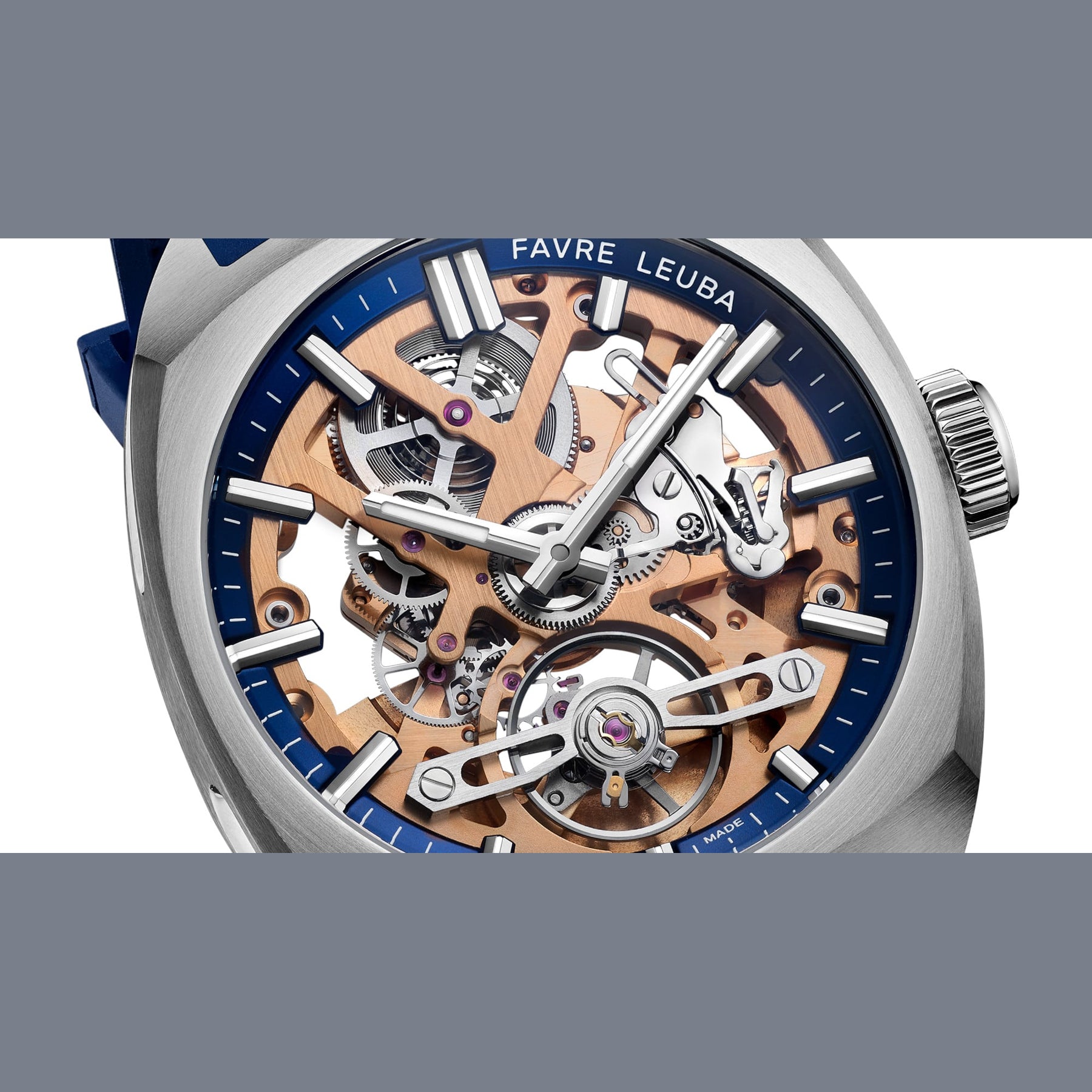 Favre Leuba 00.20105.103.02.302 Chief Skeleton Blue