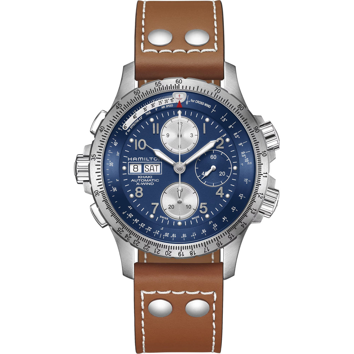 Hamilton H77506540 Khaki Aviation X-Wind Day Date