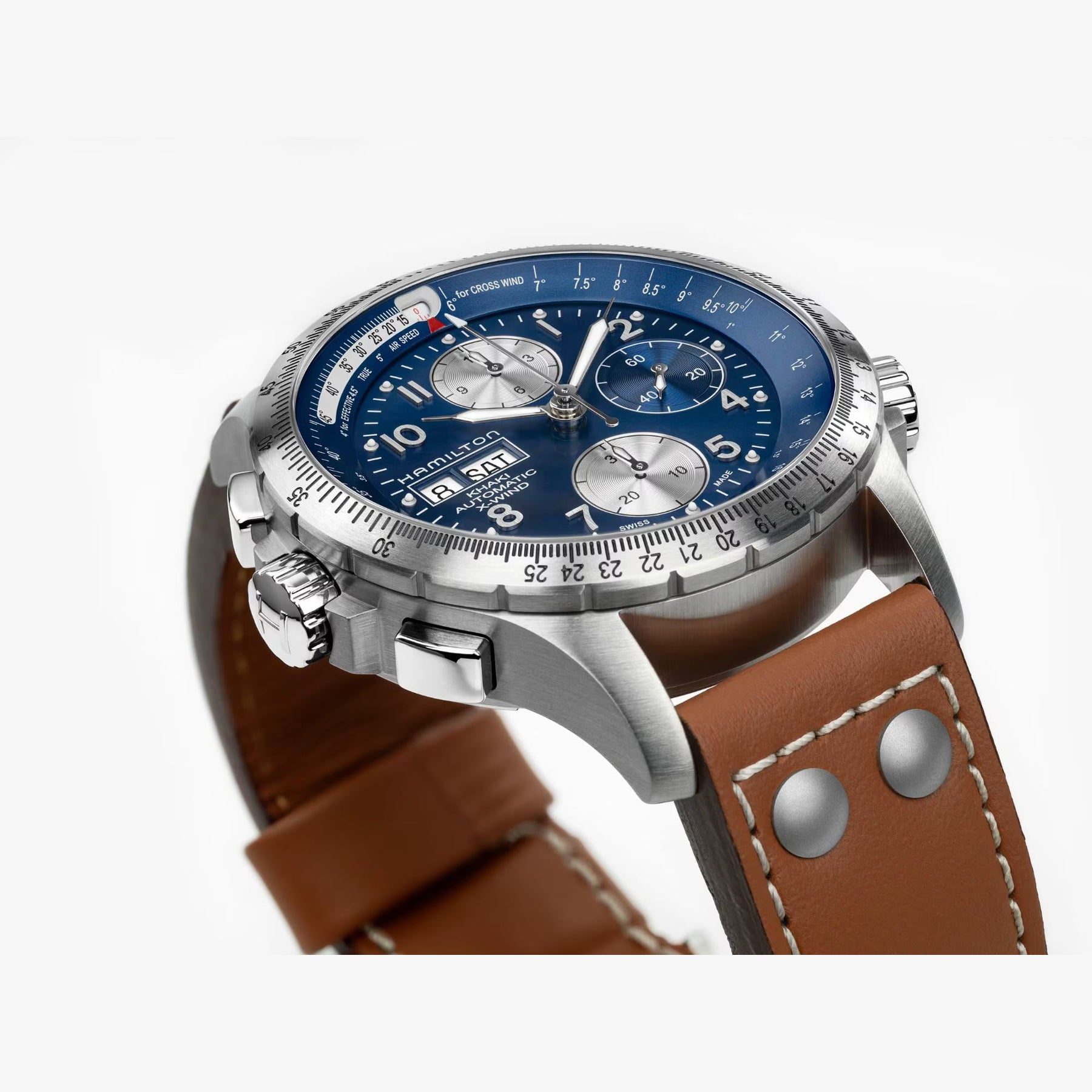 Hamilton H77506540 Khaki Aviation X-Wind Day Date