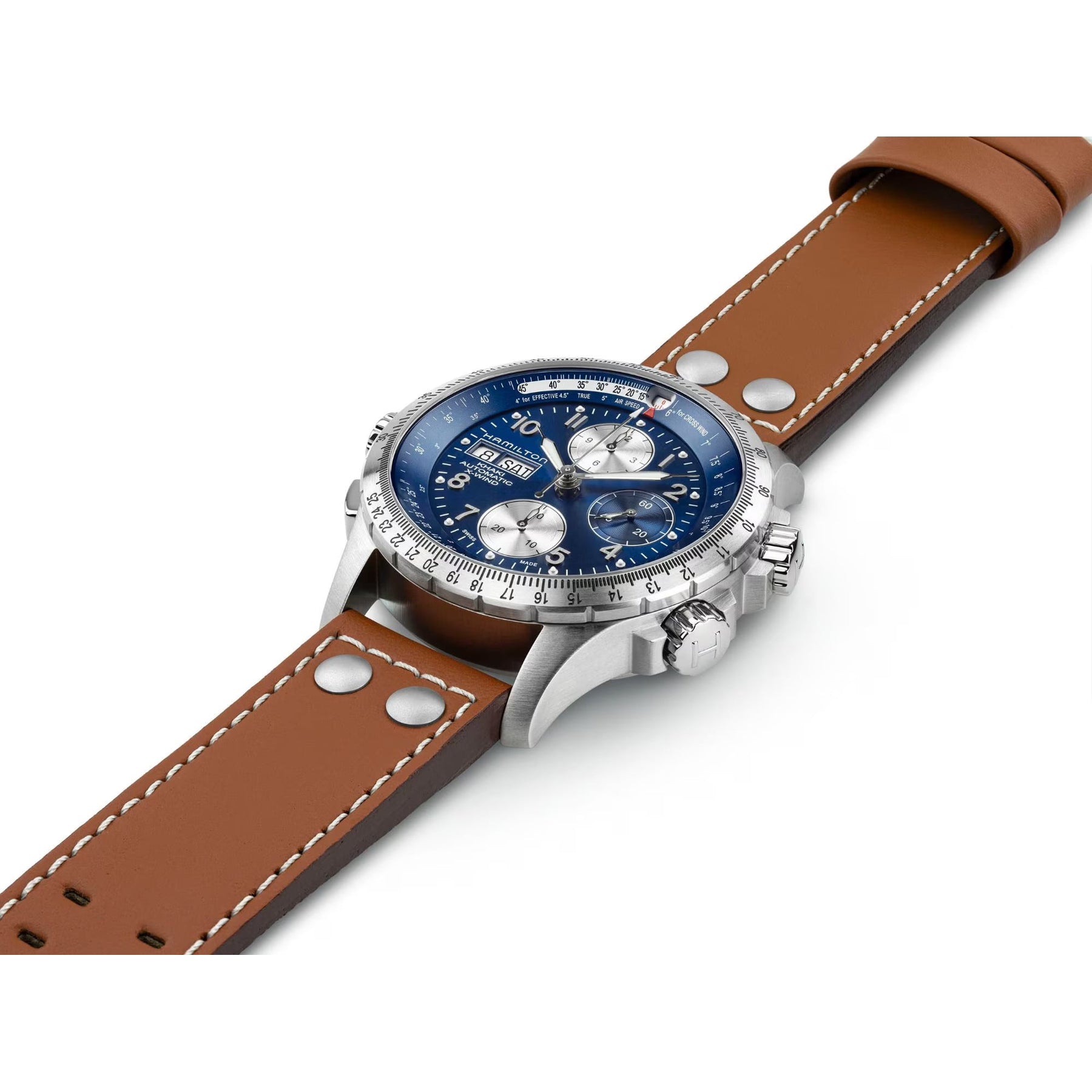 Hamilton H77506540 Khaki Aviation X-Wind Day Date