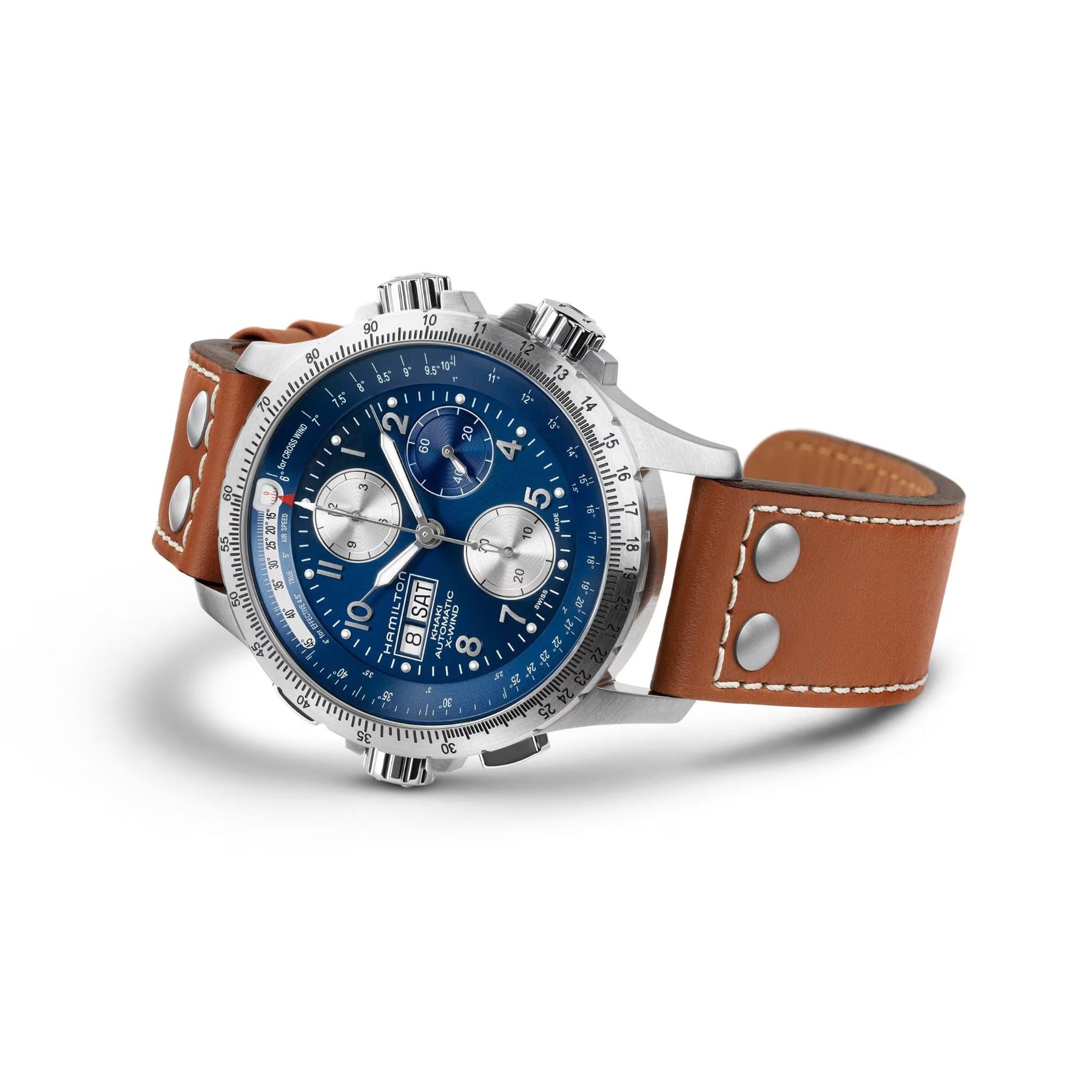 Hamilton H77506540 Khaki Aviation X-Wind Day Date