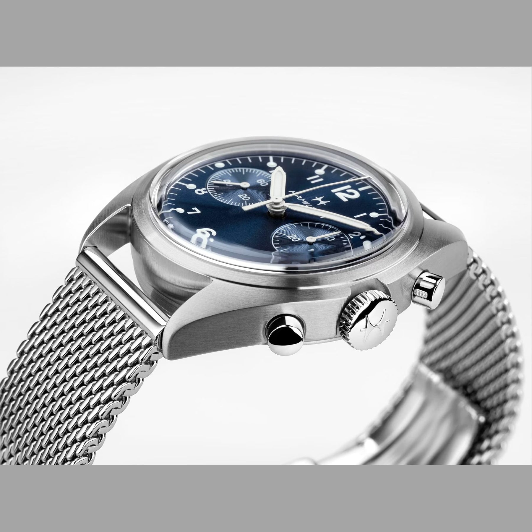 Hamitlon Khaki Aviation Pilot Pioneer Mechanical Chrono
