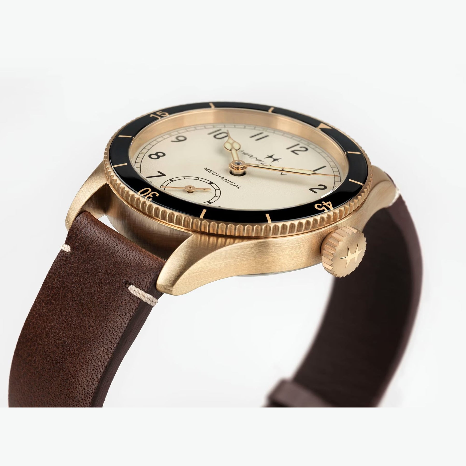 Hamitlon H76709510 Khaki Aviation Pilot Pioneer Mechanical 43mm
