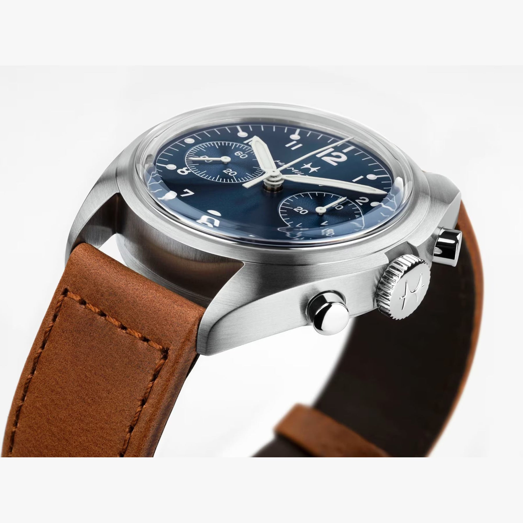 Hamilton H76409540 Khaki Aviation Pilot Pioneer Mechanical Chrono