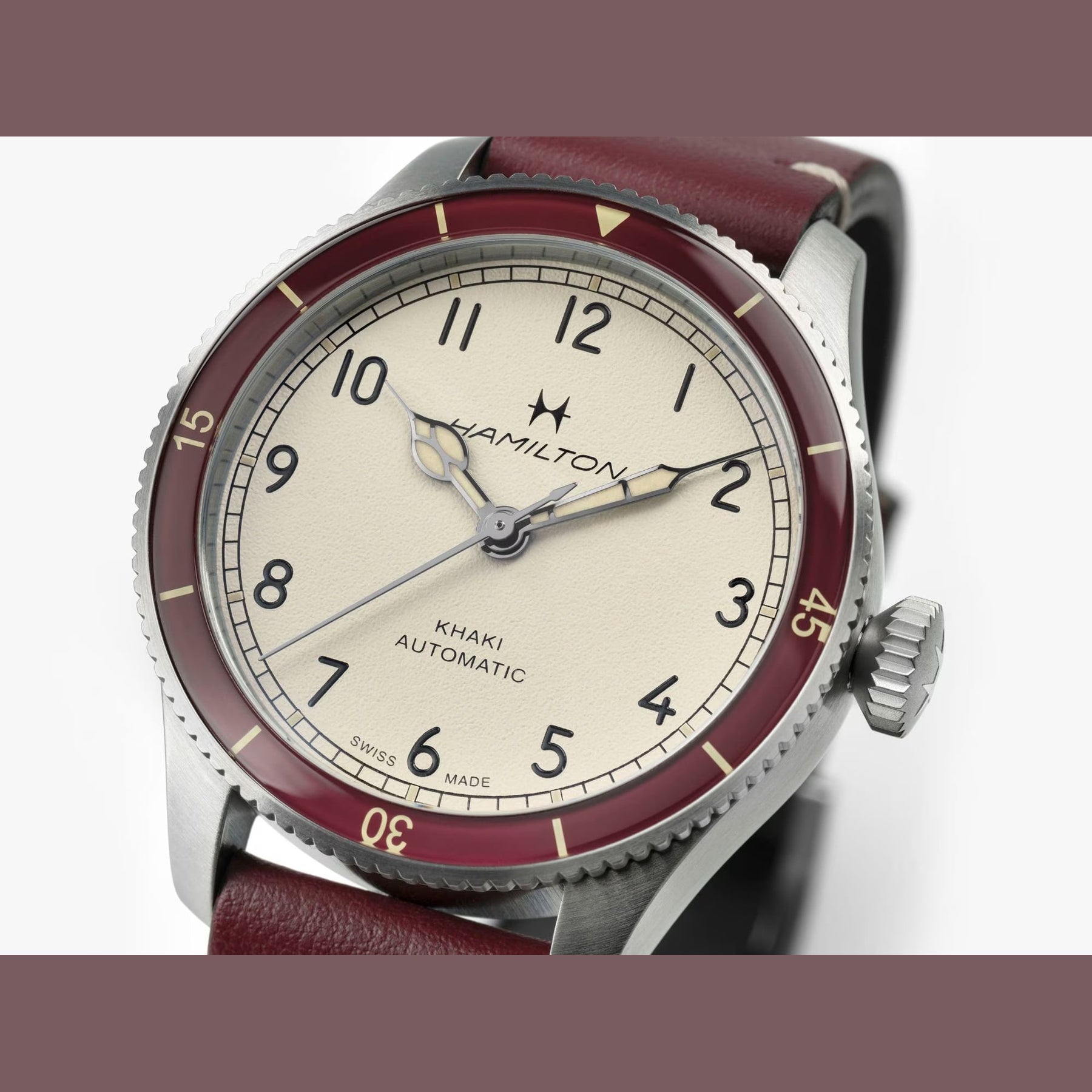 Hamilton H76265810 Khaki Aviation Pioneer Auto 38mm