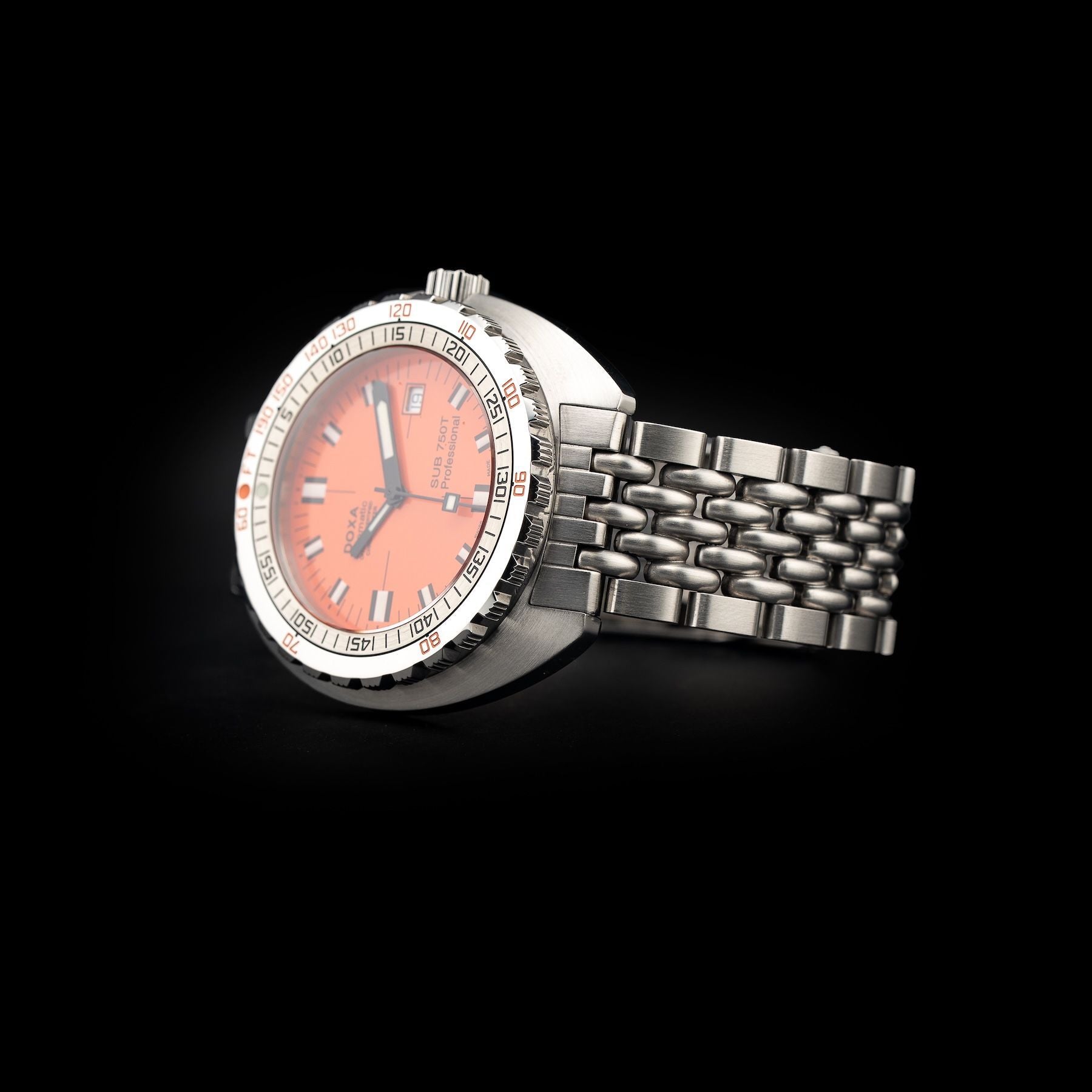 DOXA Sub 750T Professional Chronometer Orange Dial