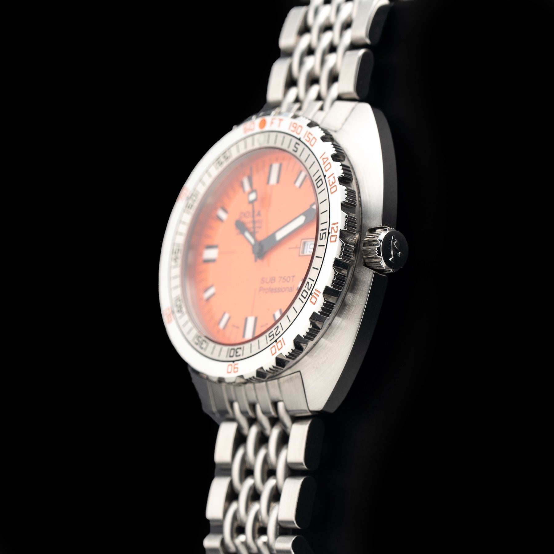 DOXA Sub 750T Professional Chronometer Orange Dial