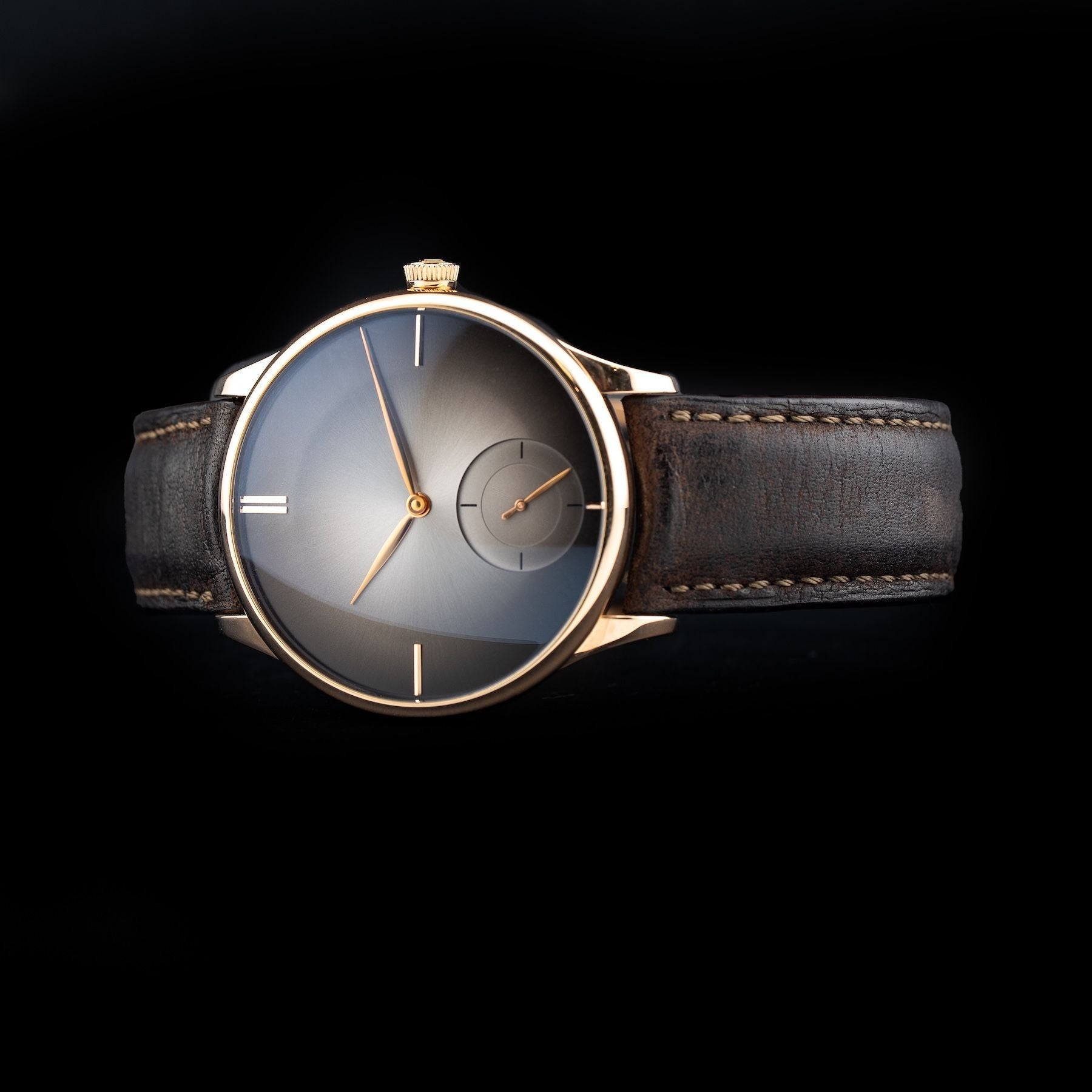 H. Moser & Cie. Venturer Small Seconds Purity Red Gold Fume Dial 2327-0404