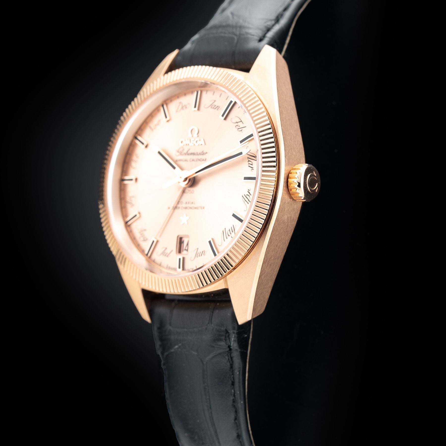 Omega 130.53.41.22.99.002 Globemaster Rose Gold