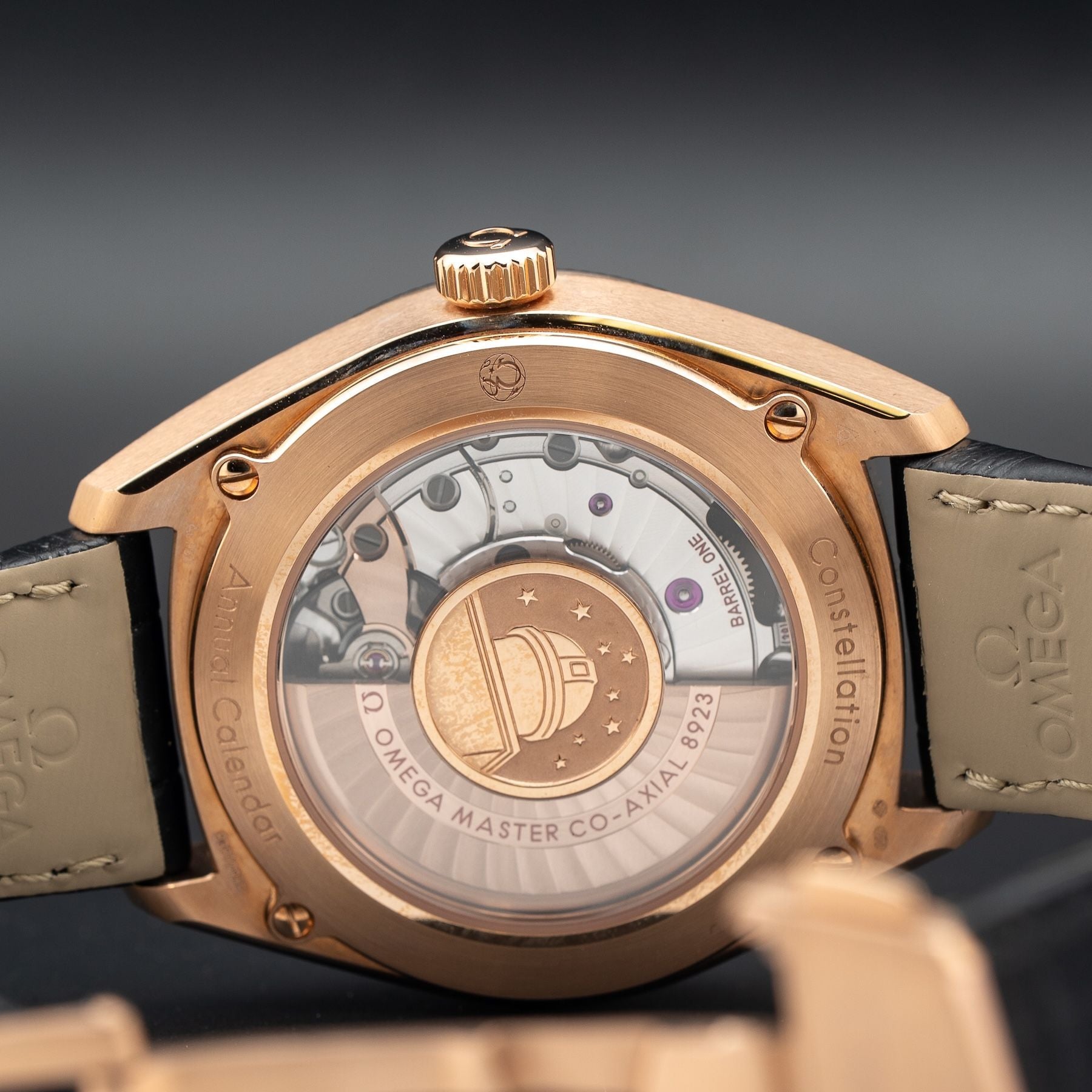 Omega 130.53.41.22.99.002 Globemaster Rose Gold