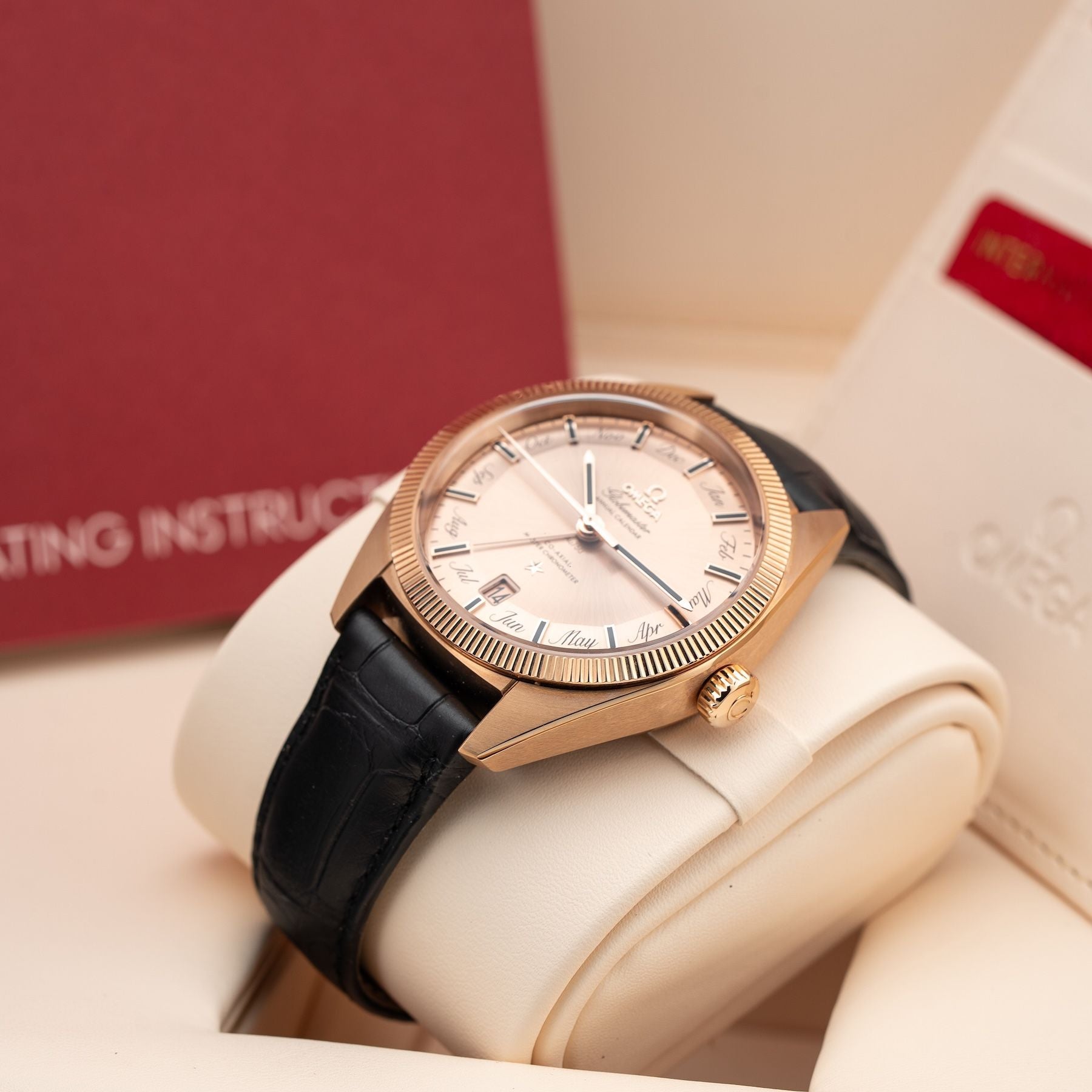 Omega 130.53.41.22.99.002 Globemaster Rose Gold