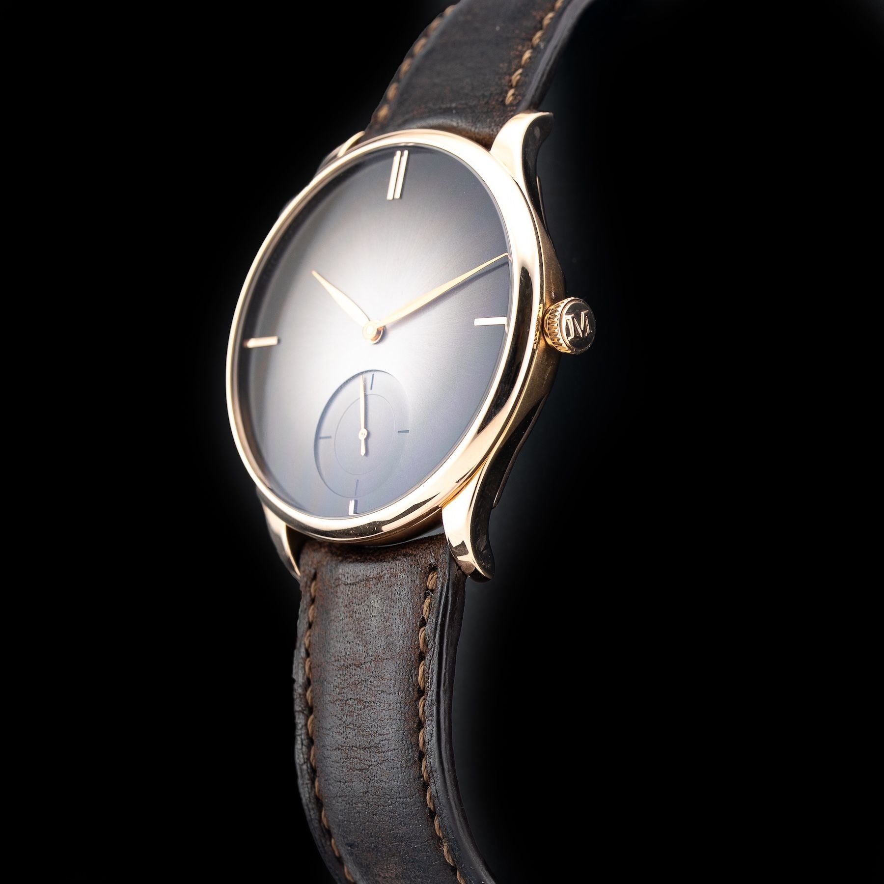 H. Moser & Cie. Venturer Small Seconds Purity Red Gold Fume Dial 2327-0404