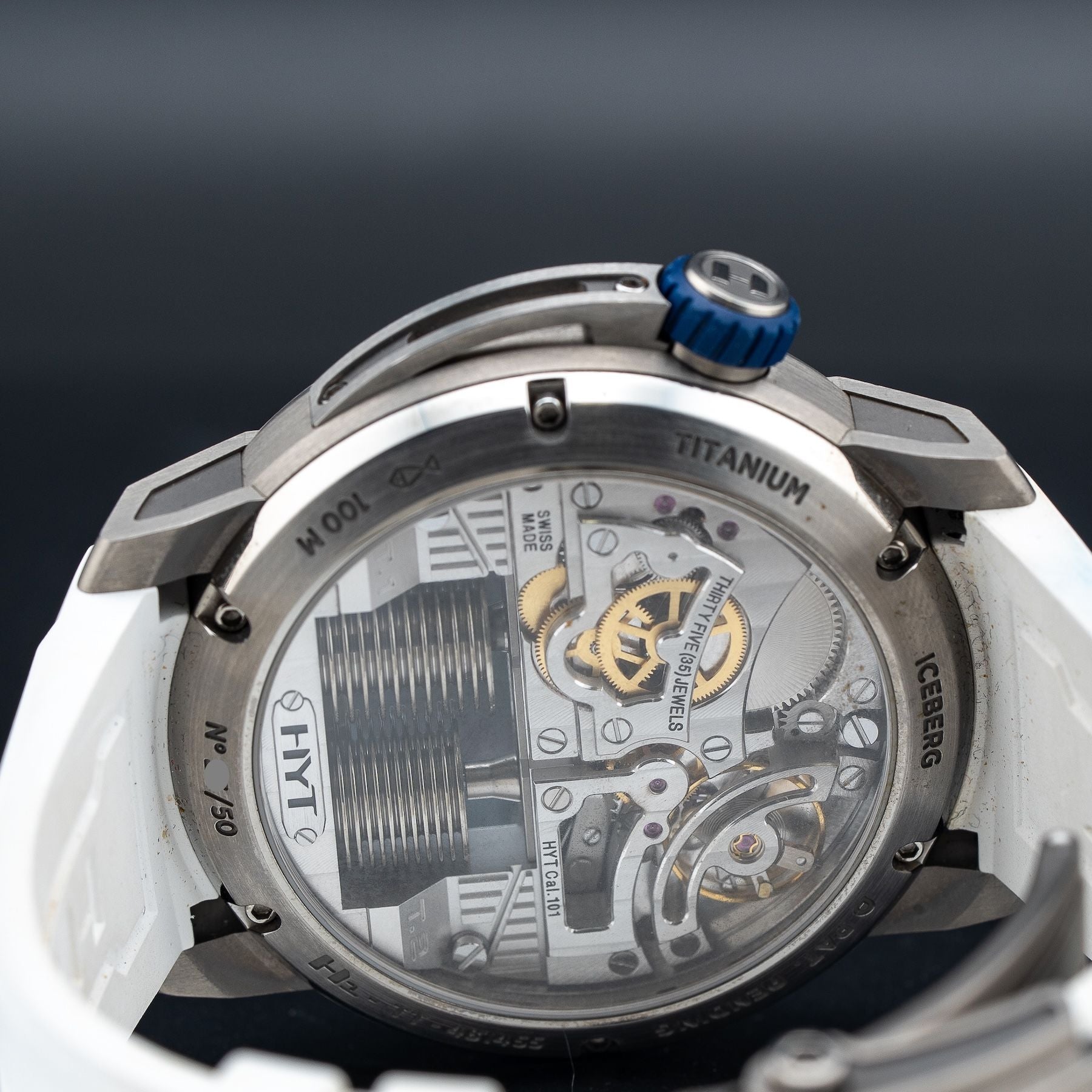HYT 148-TT-11-BF-RW Iceberg 2 Titanium