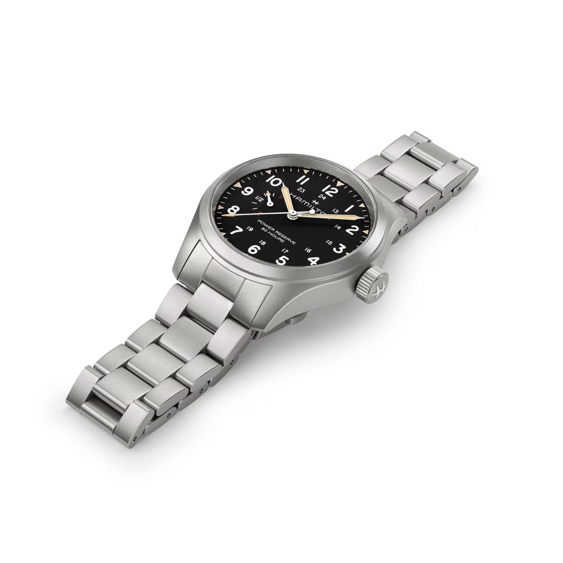 Hamilton H69509130 Khaki Field Mechanical Power Reserve