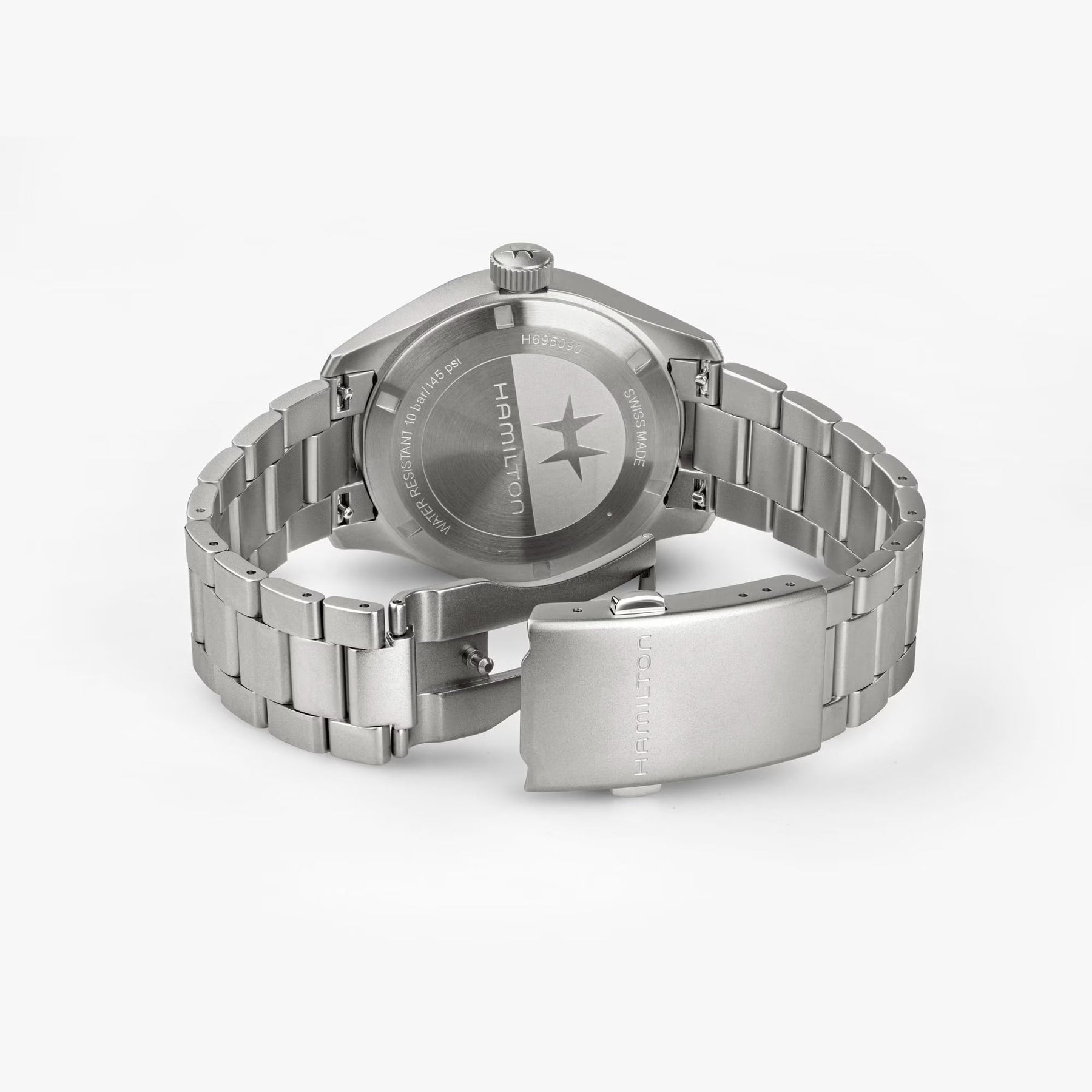 Hamilton H69509130 Khaki Field Mechanical Power Reserve