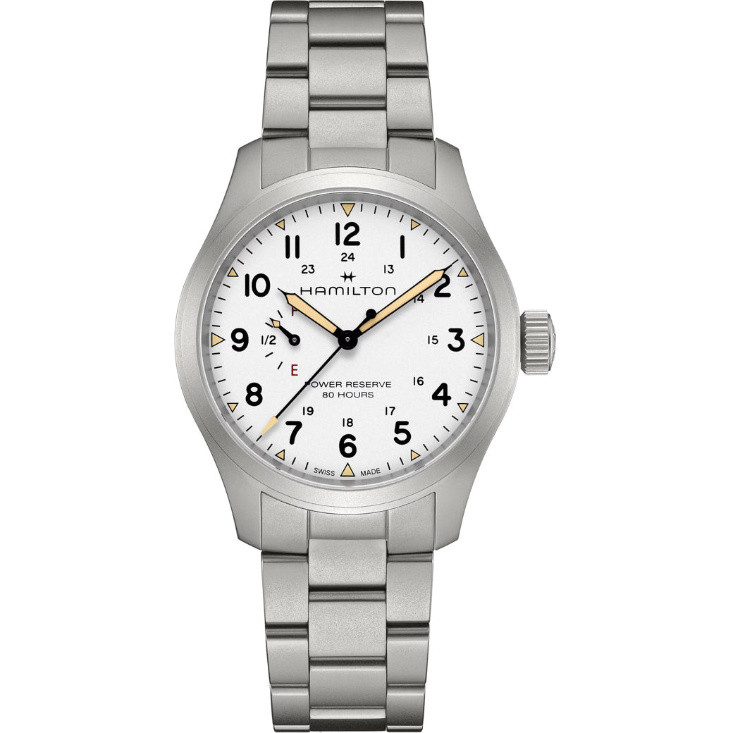 Hamilton H69509110 Khaki Field Mechanical Power Reserve