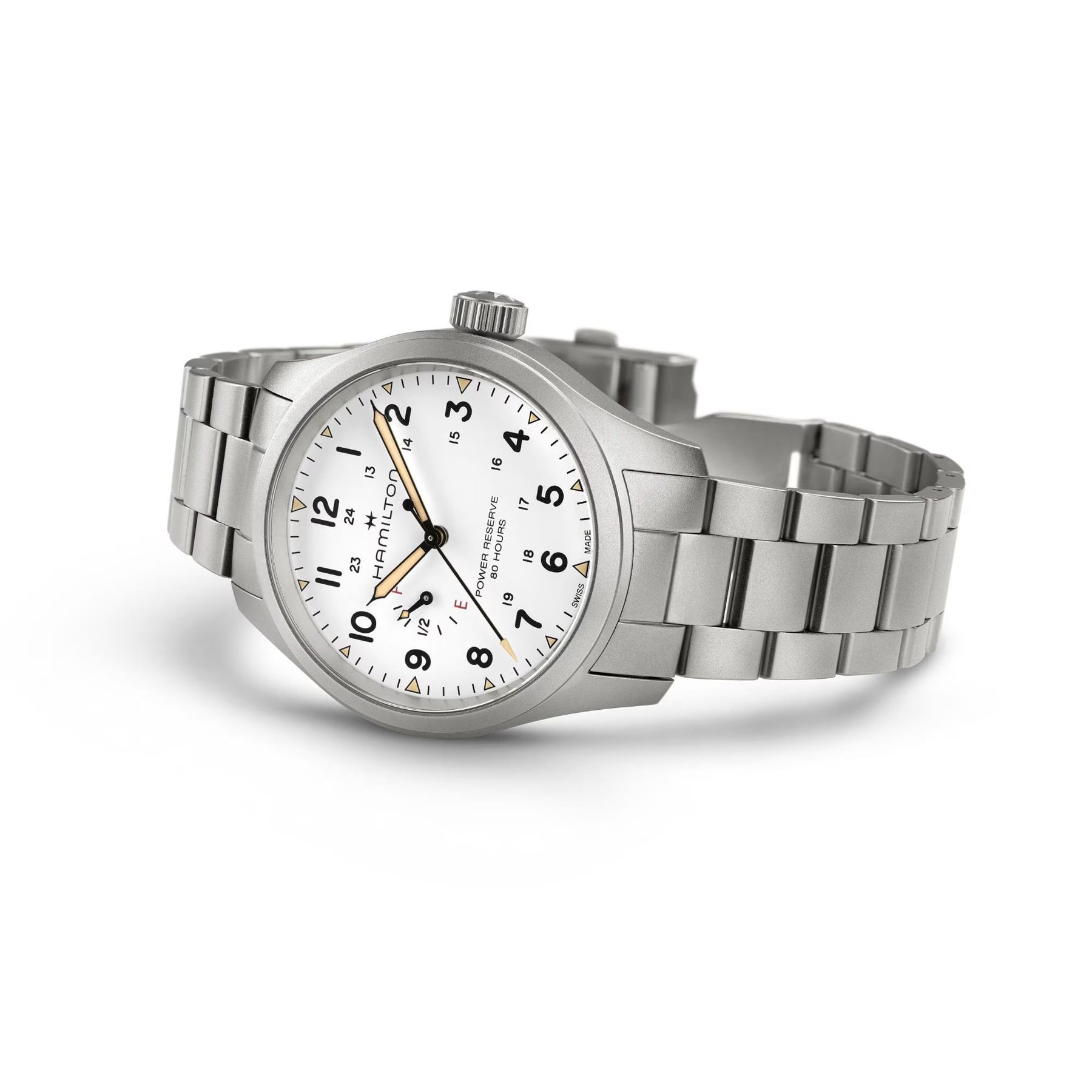 Hamilton H69509110 Khaki Field Mechanical Power Reserve
