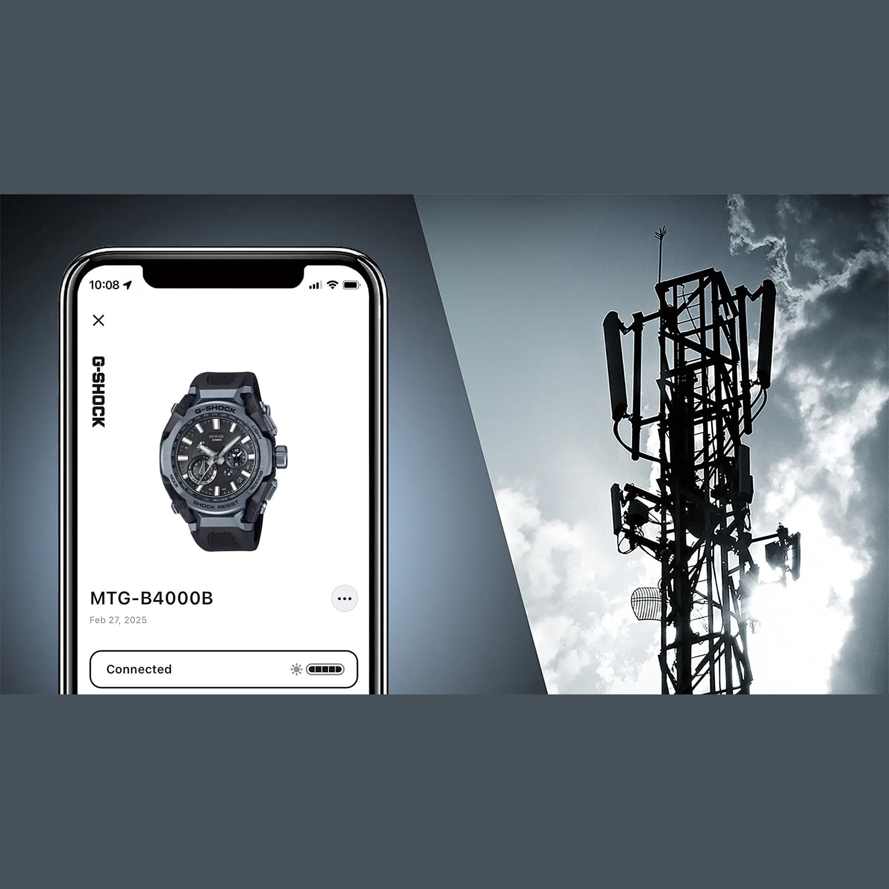 G-Shock MTGB4000B1A2 MTG-B4000 Series