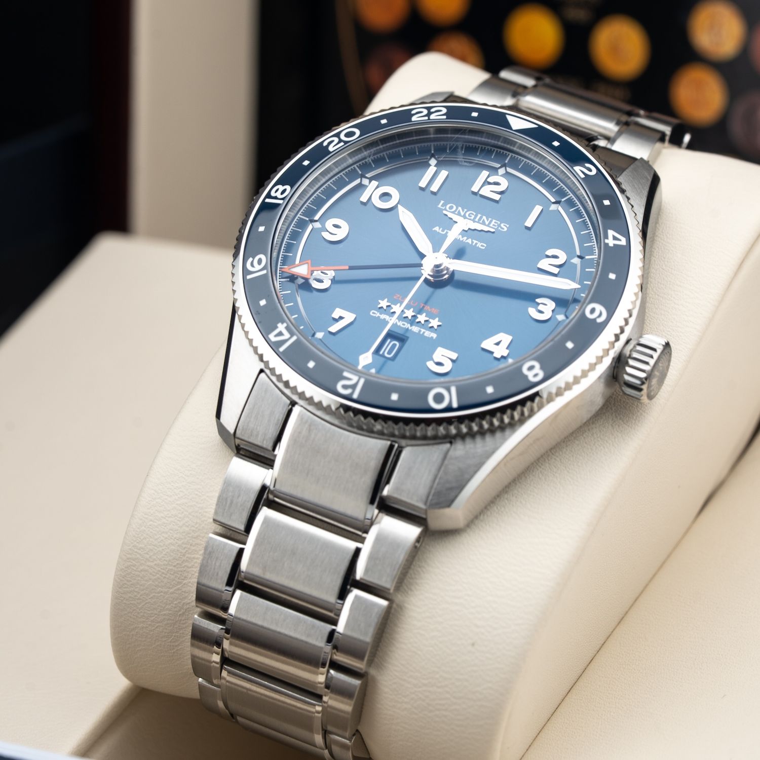 Longines Spirit Zulu Time L3.812.4.93.6