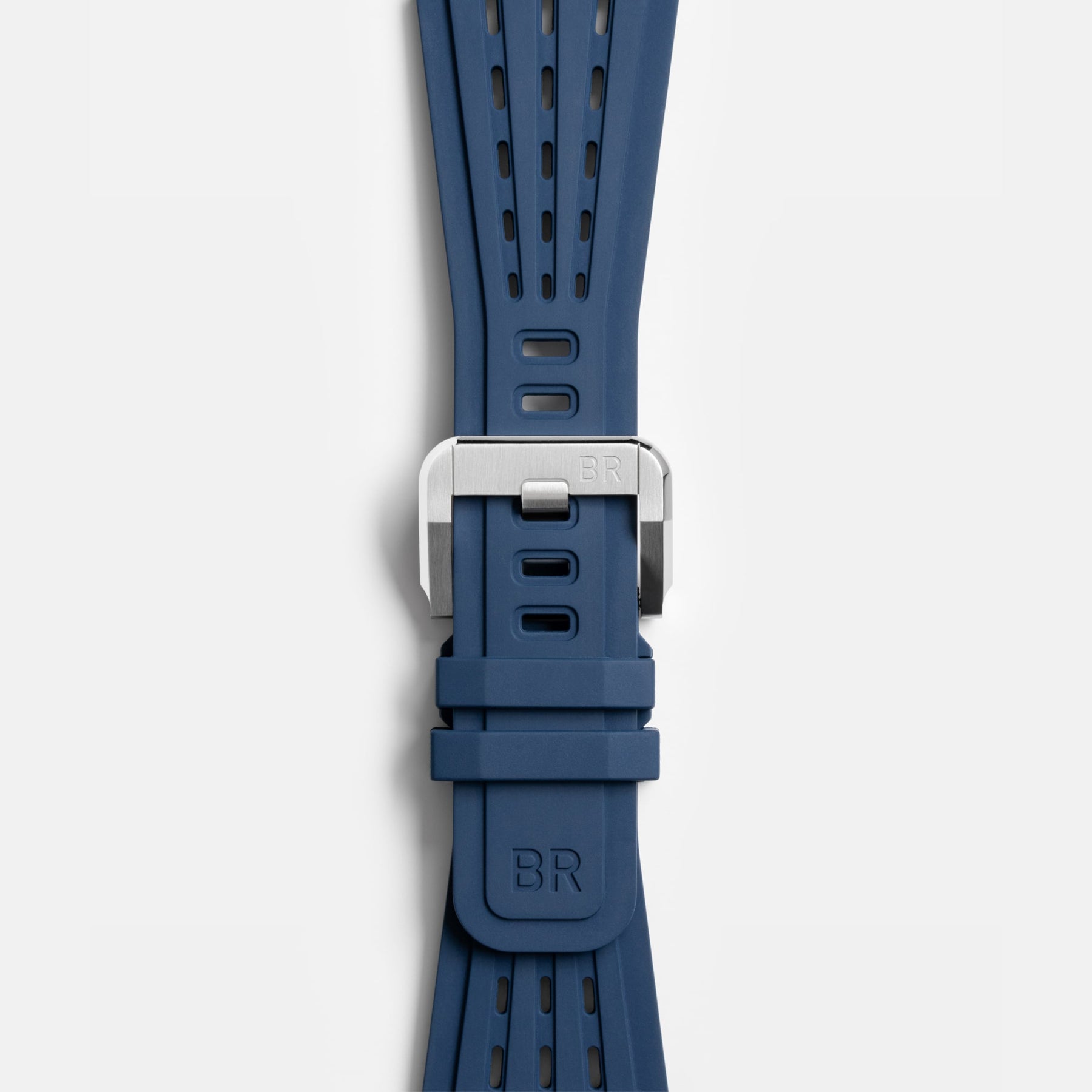 Bell & Ross BRX3R-BLU-ST/SRB Blue Steel On Rubber Strap