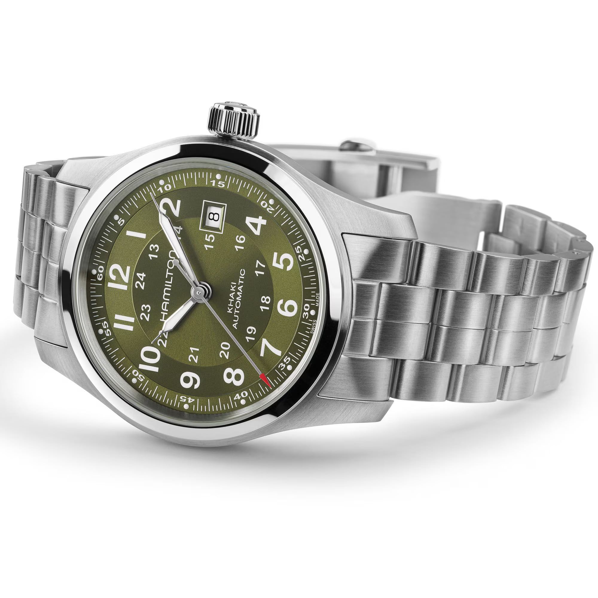 Hamilton H70605160 Khaki Field Auto 42mm