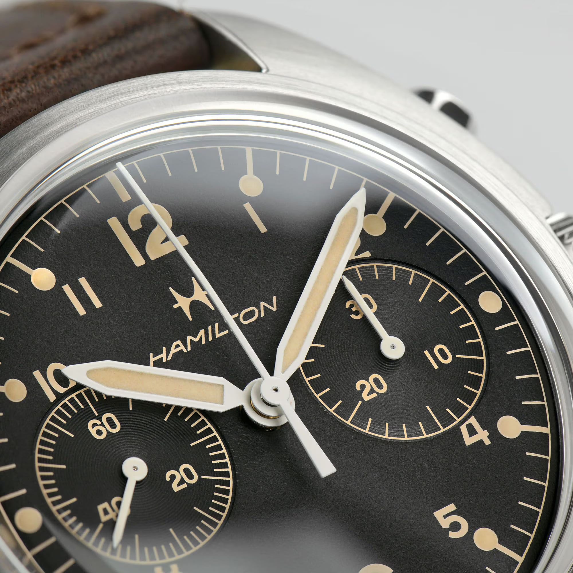 Hamilton H76409530 Khaki Aviation Pilot Pioneer Mechanical Chrono 40mm