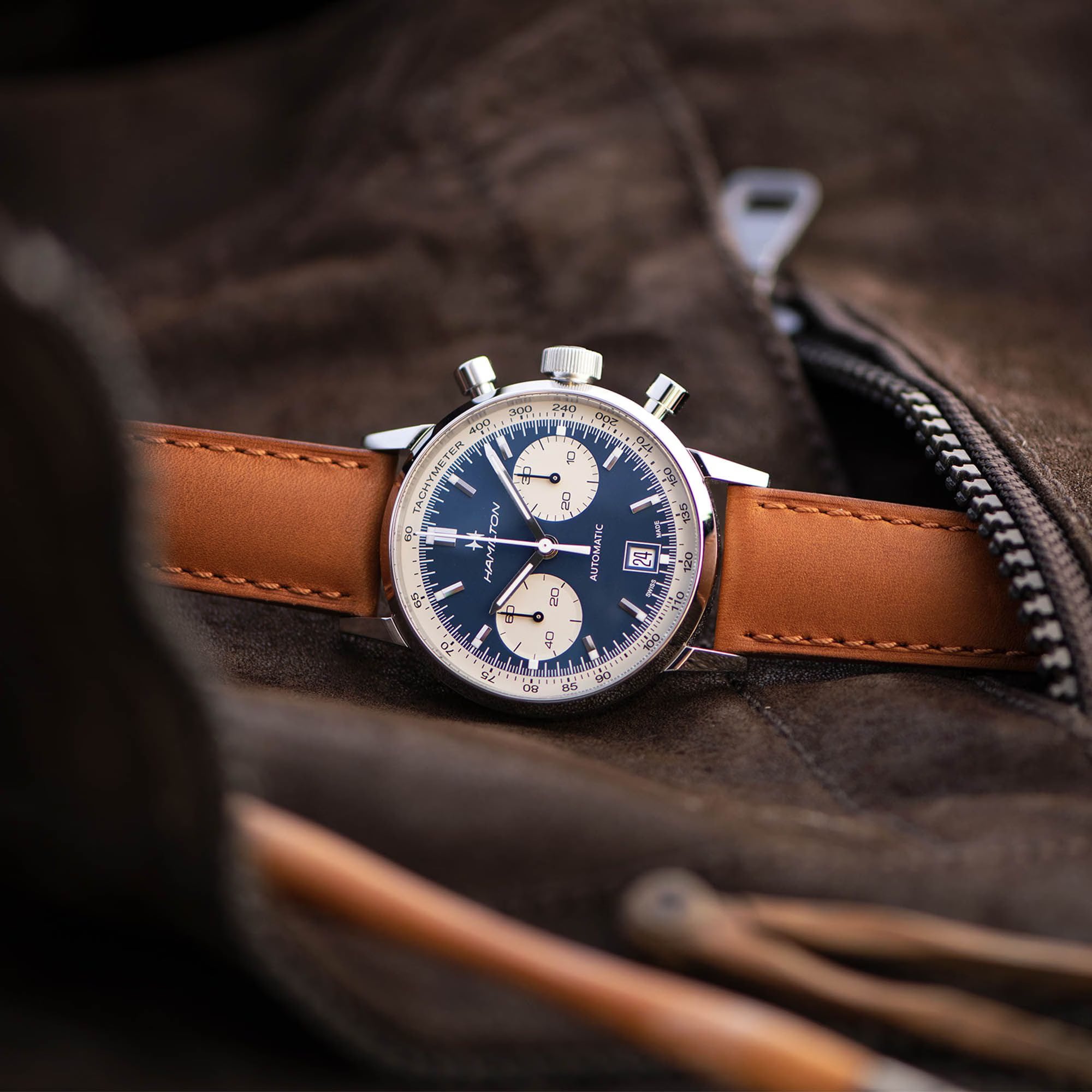 Hamilton H38416541 American Classic Intra-Matic Auto Chrono 40mm