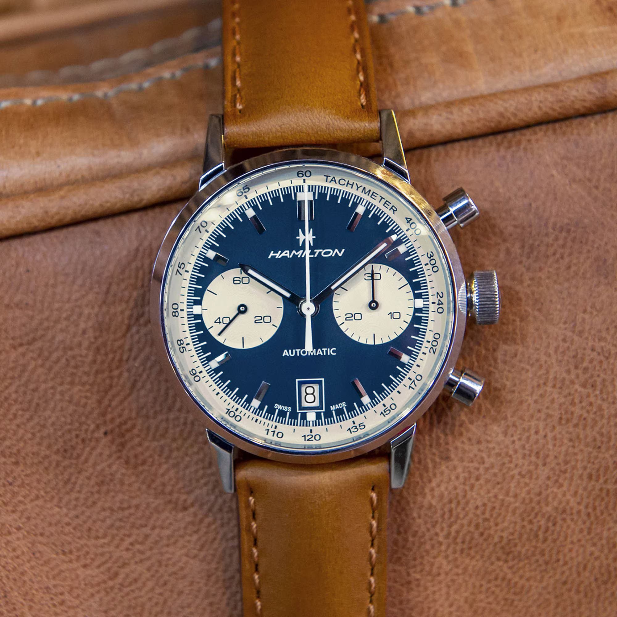 Hamilton H38416541 American Classic Intra-Matic Auto Chrono 40mm