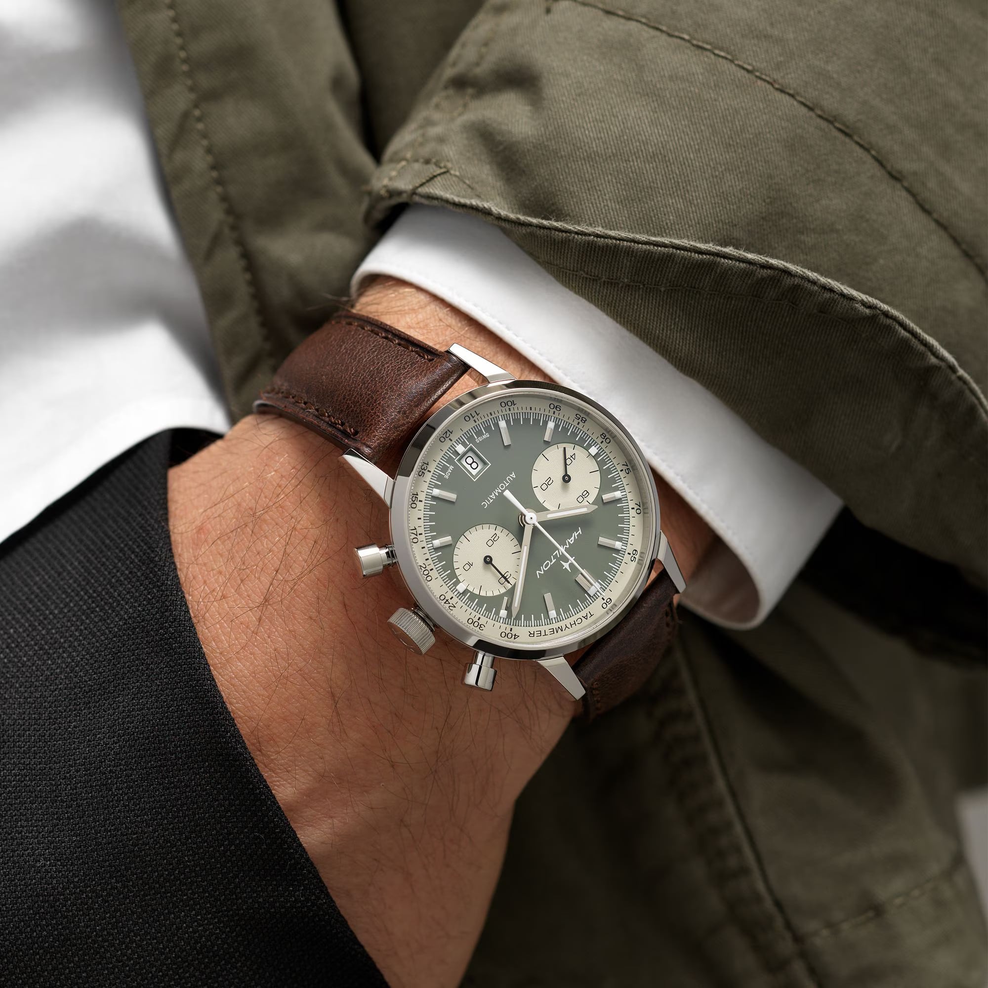 Hamilton H38416560 American Classic Intra-Matic Auto Chrono 40mm